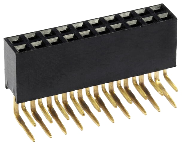 ECON CONNECT Buchsenleiste BLW2X20, 2x20, RM 2,54mm, H 8,5 mm ECON CONNECT Buchsenleiste BLW2X20, 2x20, RM 2,54mm, H 8,5 mm