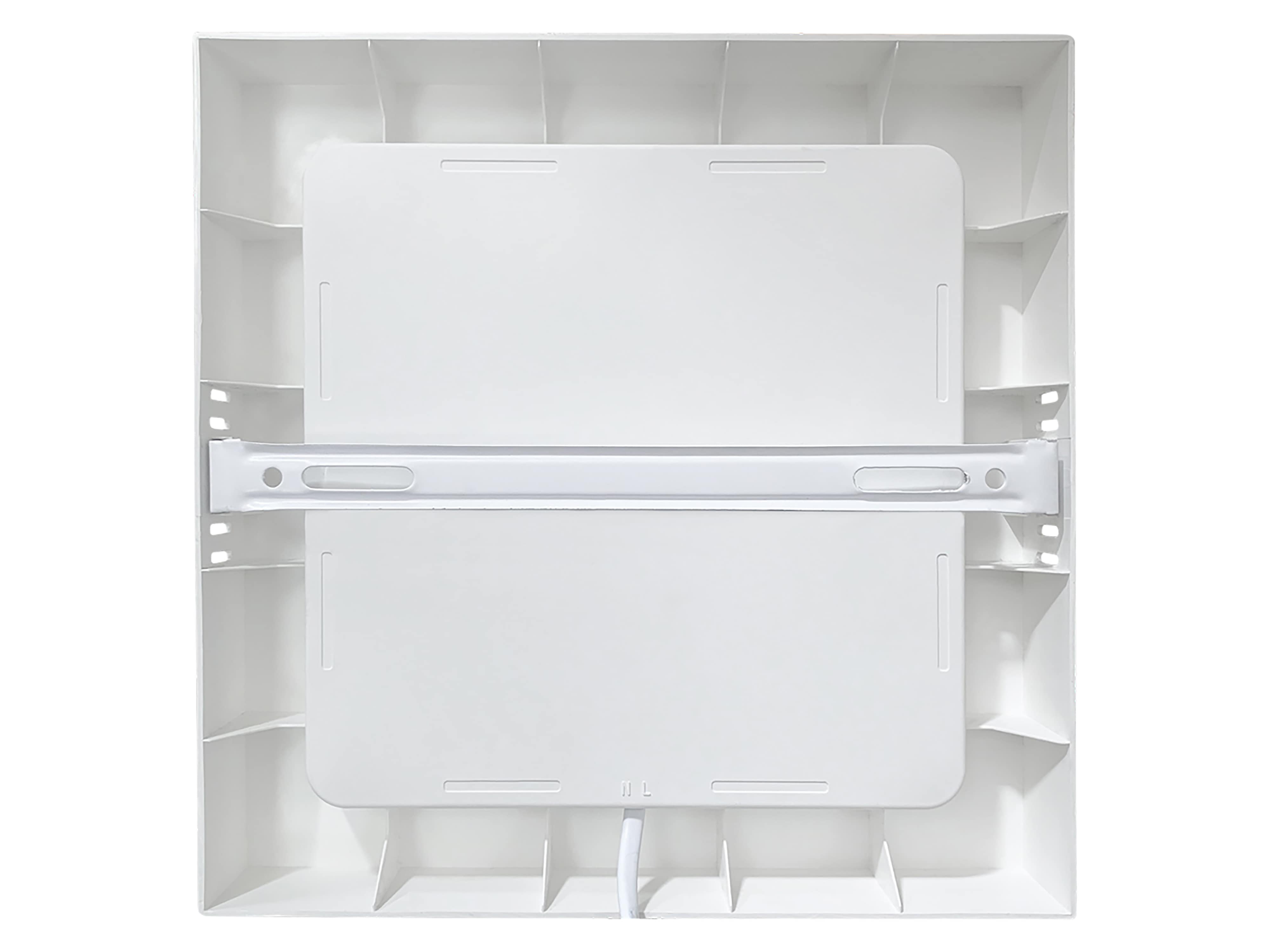 LUXULA LED-Deckenleuchte, 18W, EEK: F, 1800lm, CCT, IP44, quadrat, weiß