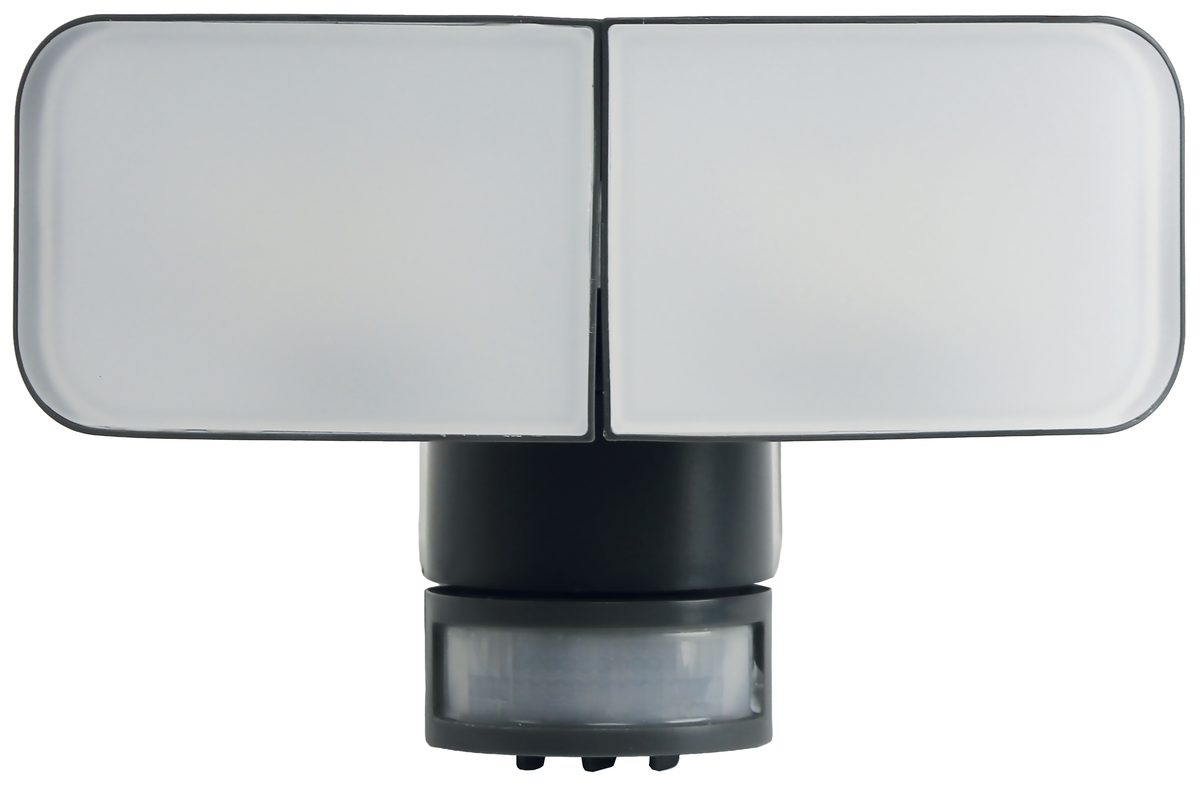 LED-Wandleuchte 872-B-G, 6W, 6500 K, 500 lm, kaltweiß, IP44, grau