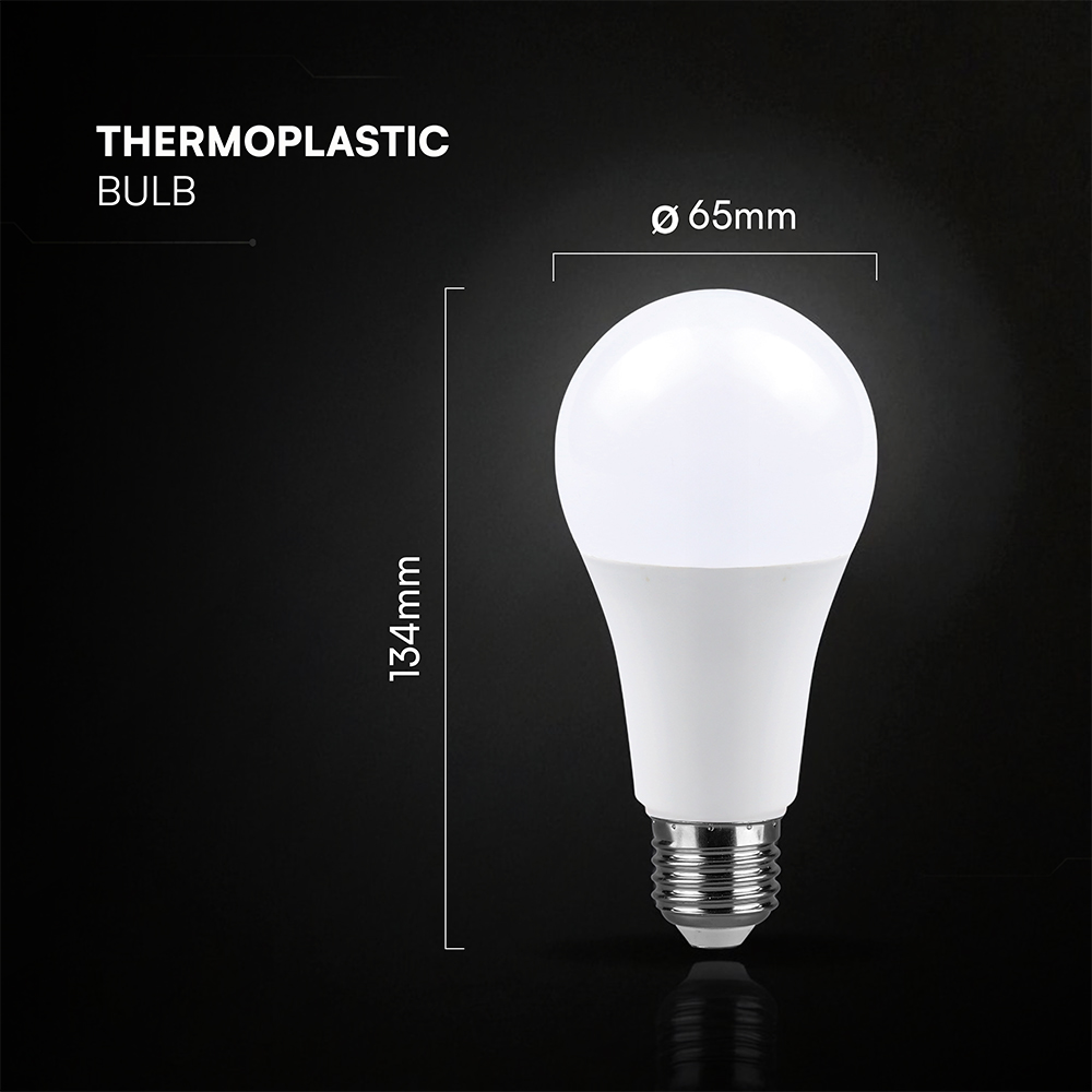 V-TAC LED-Lampe VT-2142566, EEK: F, 17W, 1710lm, 3000K, E27, A60, 200° V-TAC LED-Lampe VT-2142566, EEK: F, 17W, 1710lm, 3000K, E27, A60, 200°