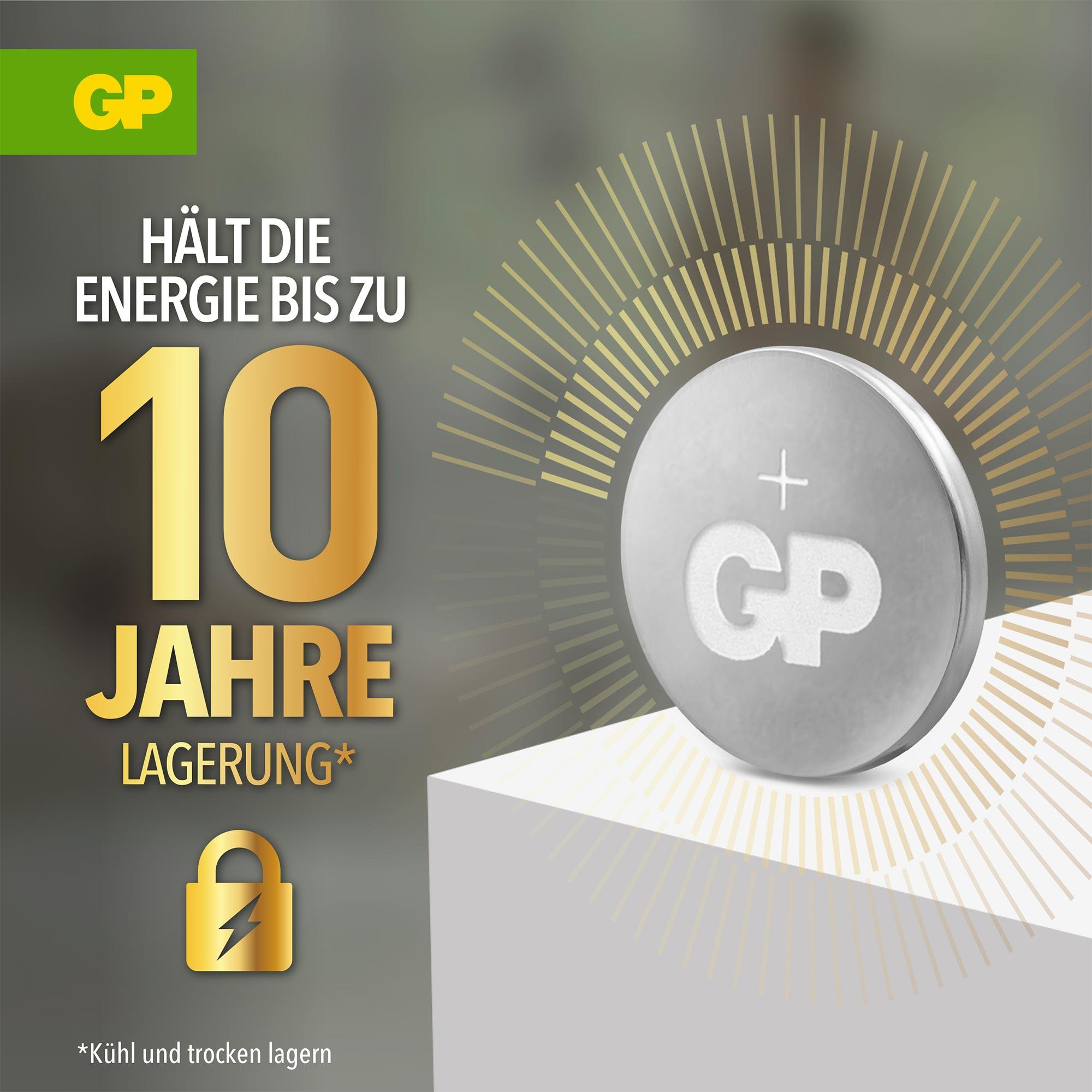 GP, CR1025 Lithium Knopfzelle, 3 V