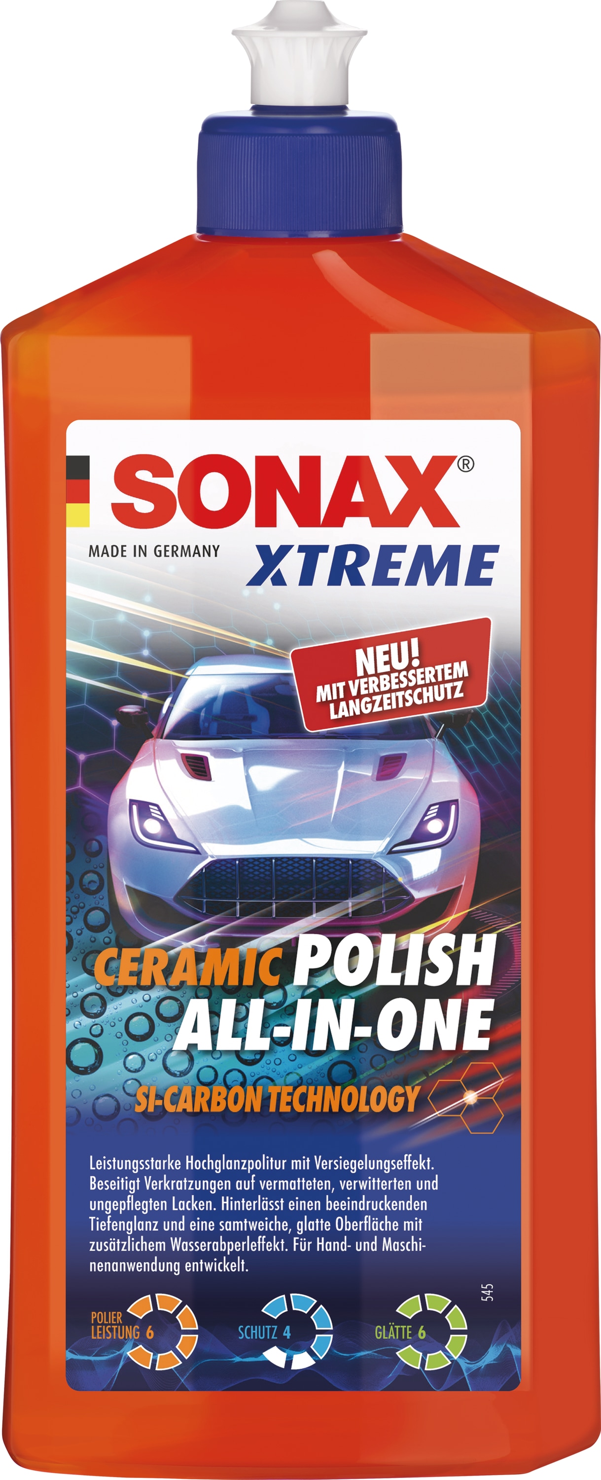 SONAX Autopolitur XTREME Ceramic Polish All-in-One, 02472000, 500 ml
