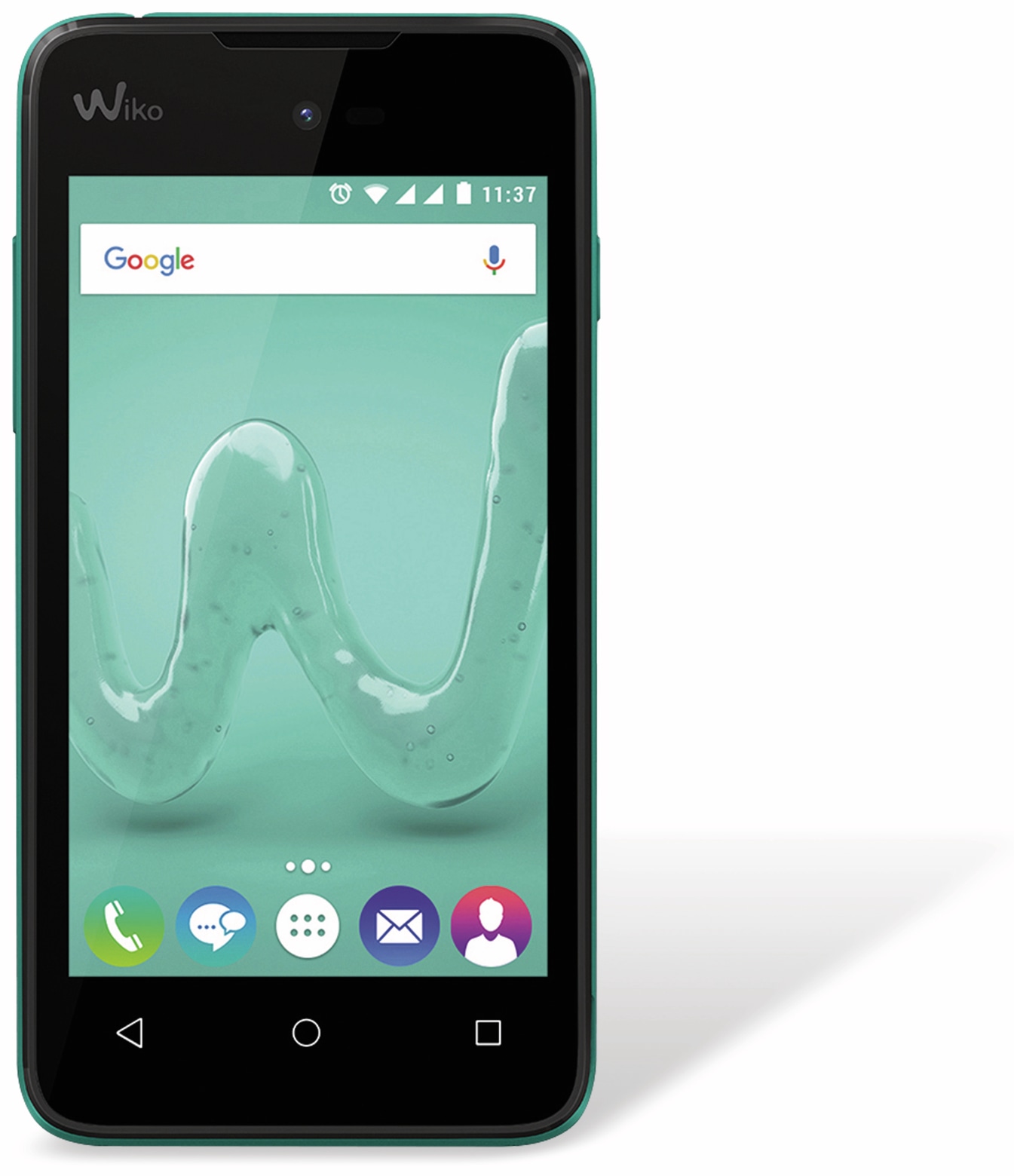 WIKO Handy Sunny, Dual-SIM, 4", 8GB Android 6.0, Quad-Core, türkis, B-Ware