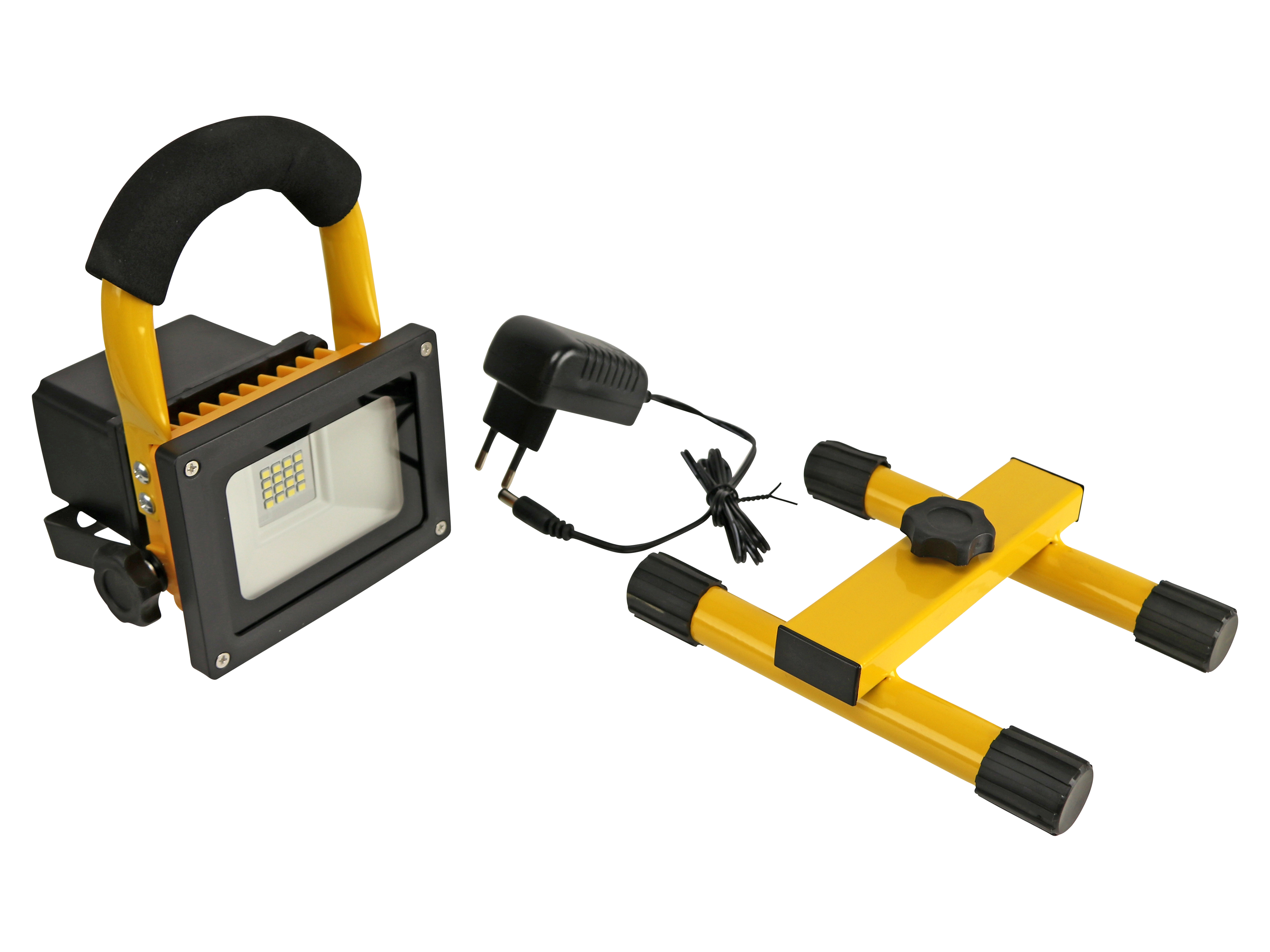 LED Arbeitsleuchte Spot 20, 16W, 5700K, 1200 lm, tageslichtweiß, IP44, schwarz