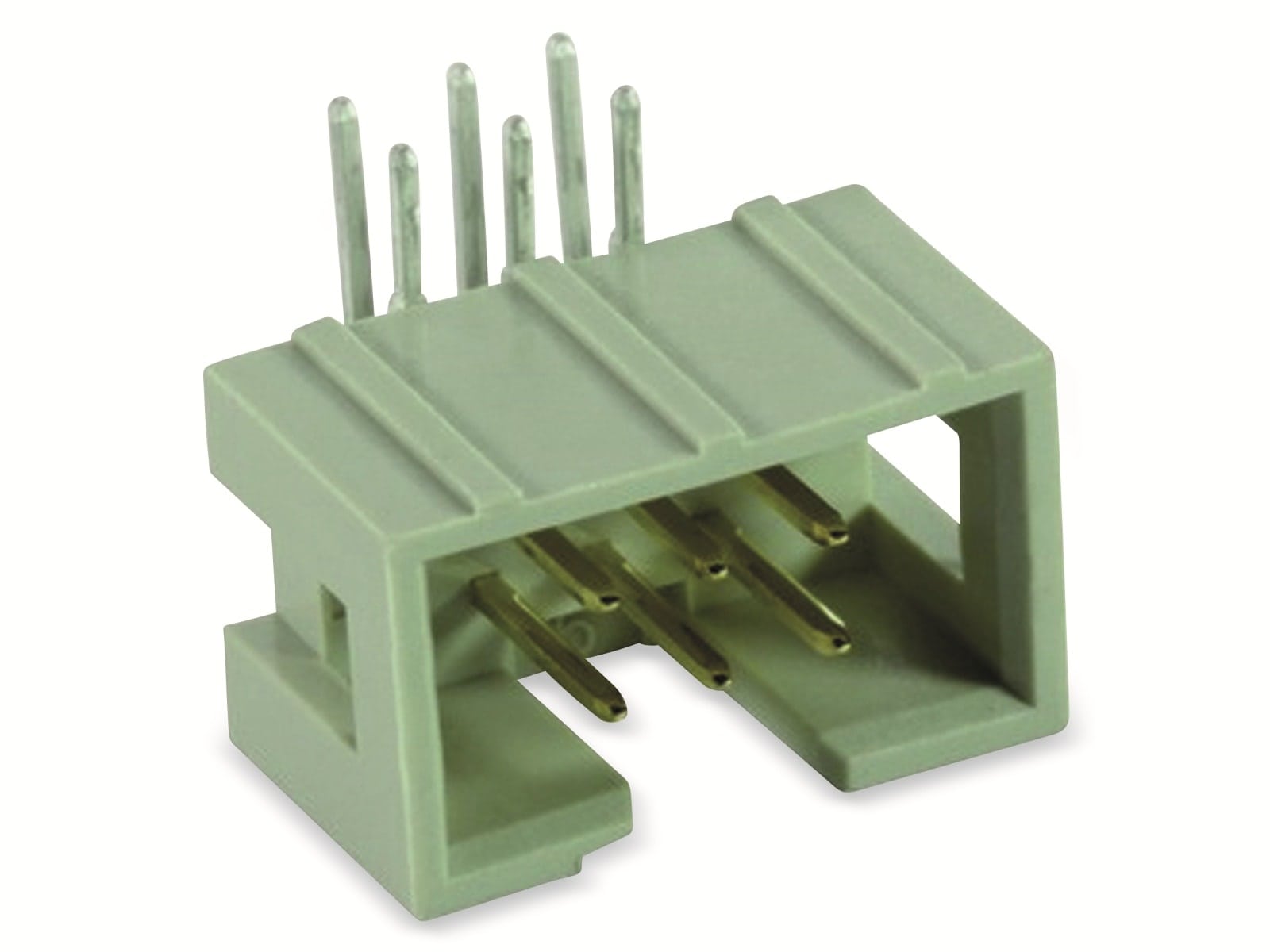 HARTING Wannenstiftleiste gewinkelt ohne Verriegelung, 09 18 516 6323, Kontakte 16