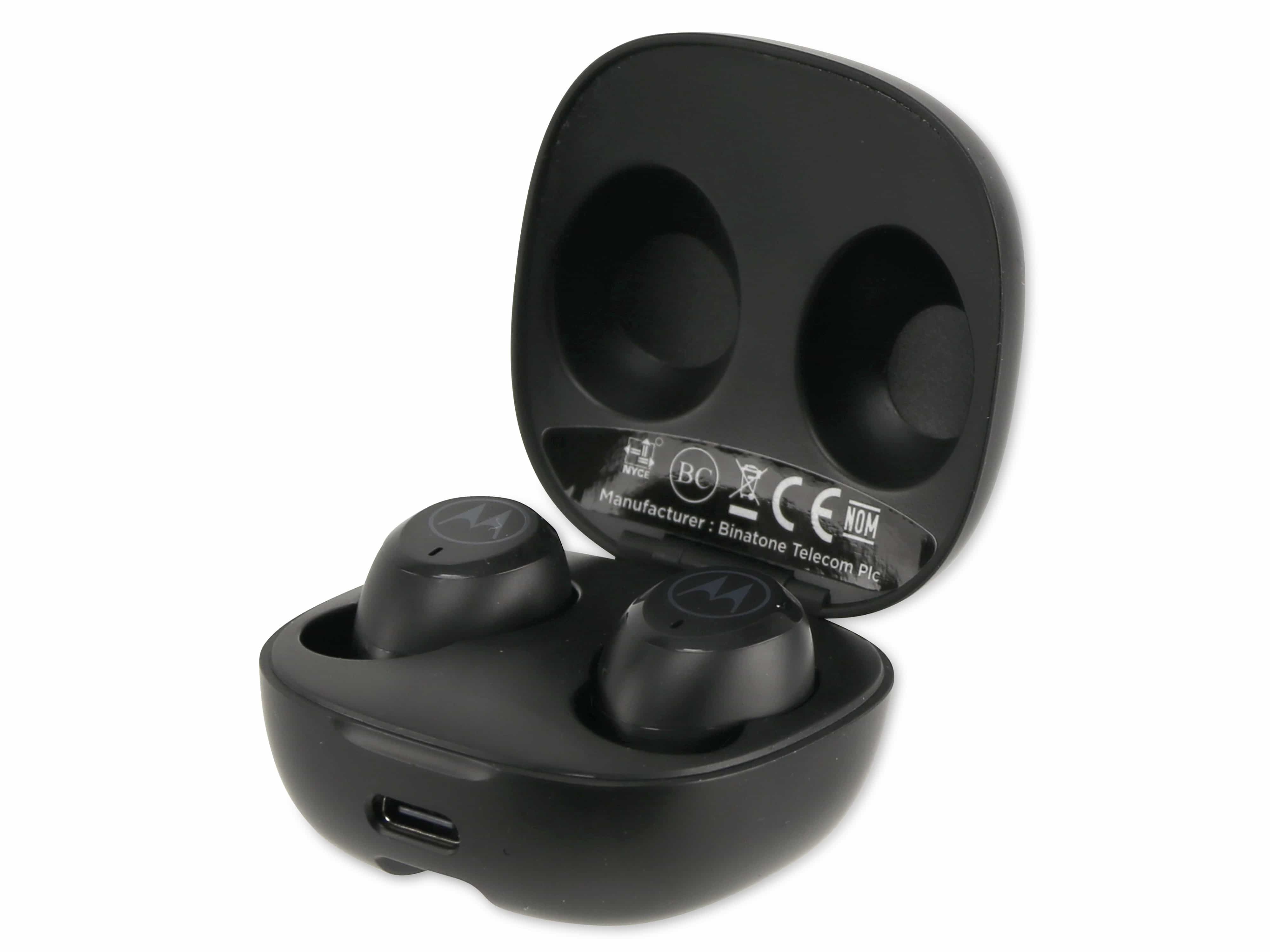 MOTOROLA PMR In-Ear Kopfhörer SH067, schwarz, Mobil-Charge-Funktion