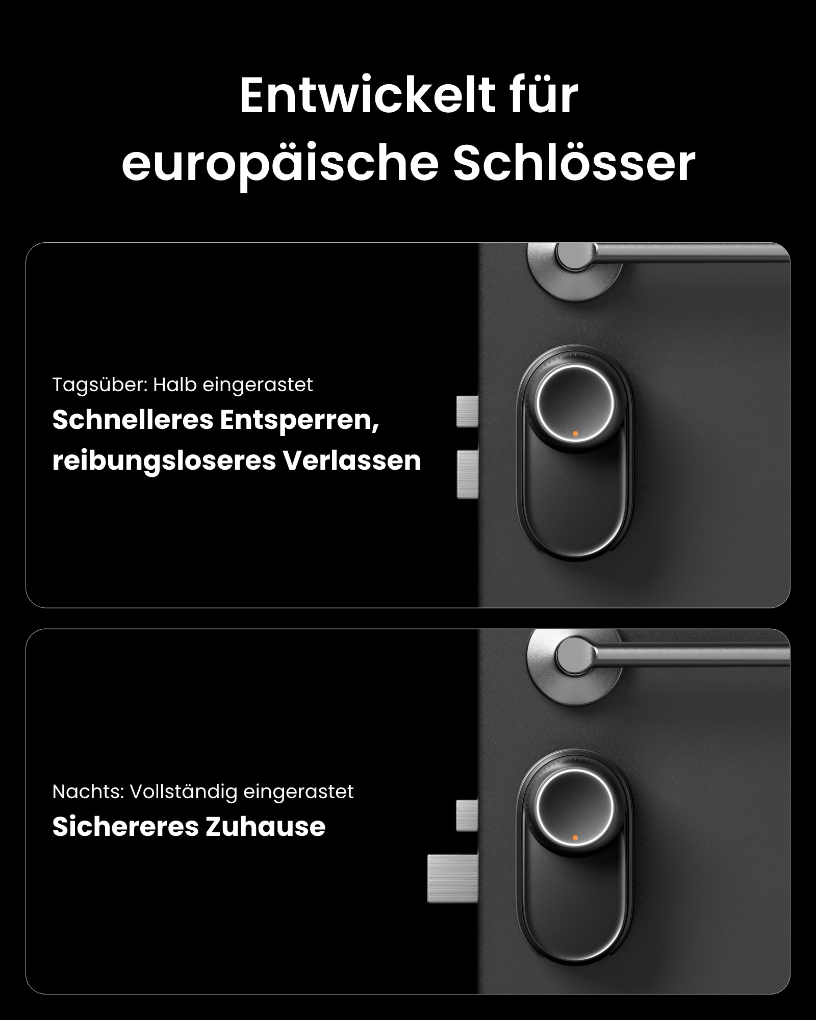SWITCHBOT Elektronisches Türschloss Smart Lock Ultra, schwarz