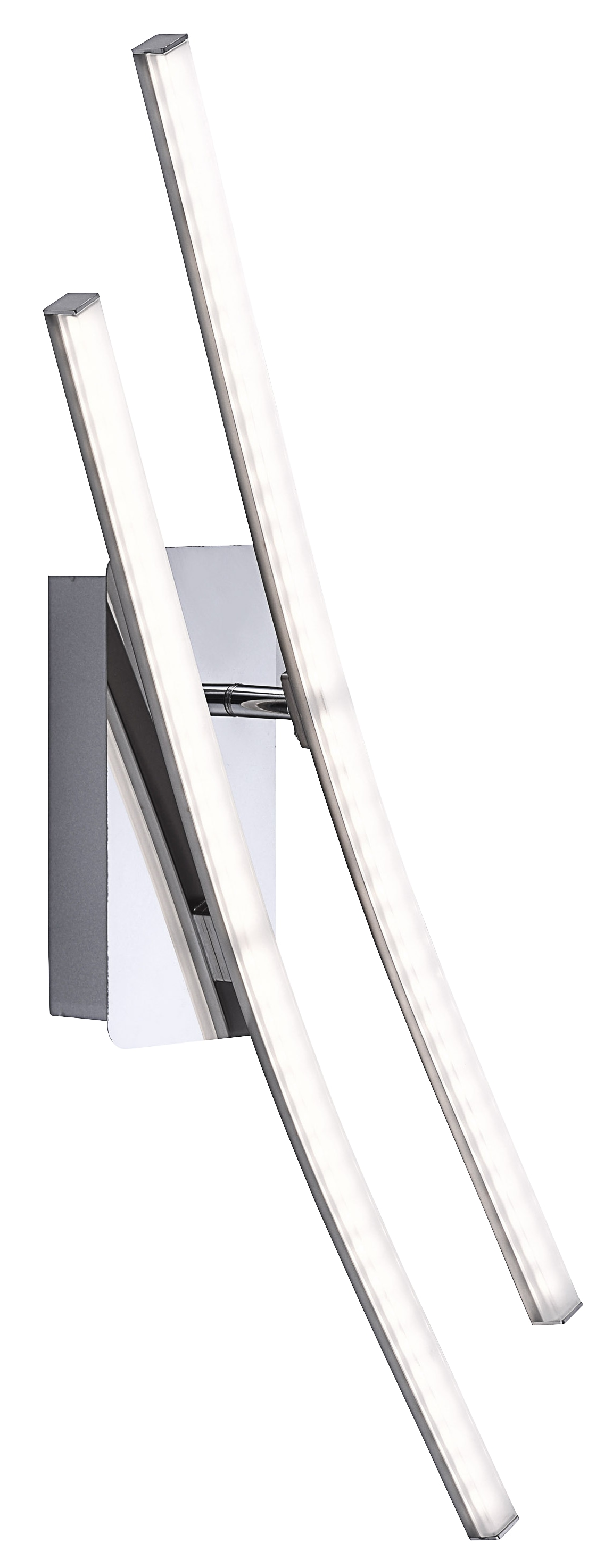 JUST LIGHT LED-Deckenleuchte 11270-55 stahlfarbig, 7,3W, 1000lm, 3000K