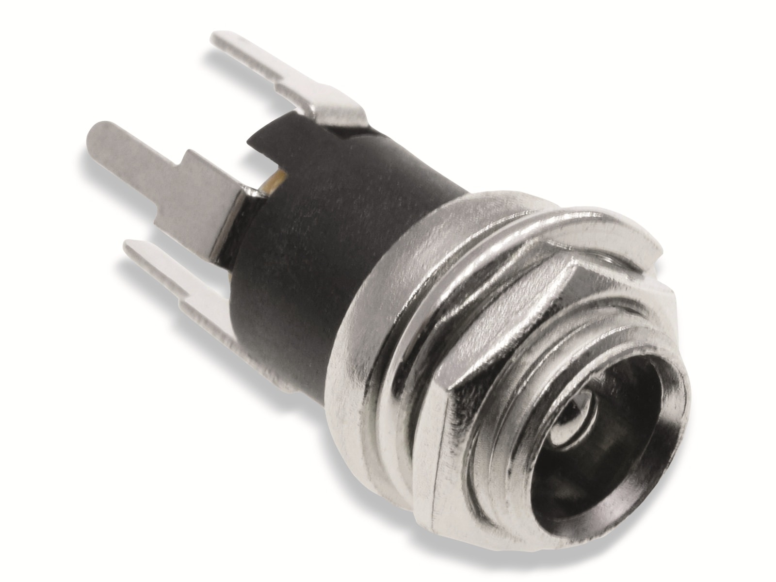 Einbau-Hohlbuchse, für Stecker 5,5/2,5 mm, Printanschluss ECON CONNECT Einbau-Hohlbuchse, für Stecker 5,5/2,5 mm, Printanschluss