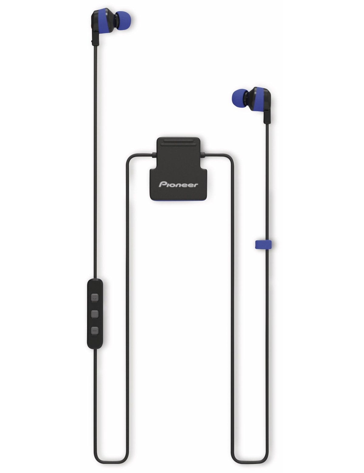 Pioneer In-Ear Ohrhörer SE-CL5BT, blau, Mikrofon, Bluetooth