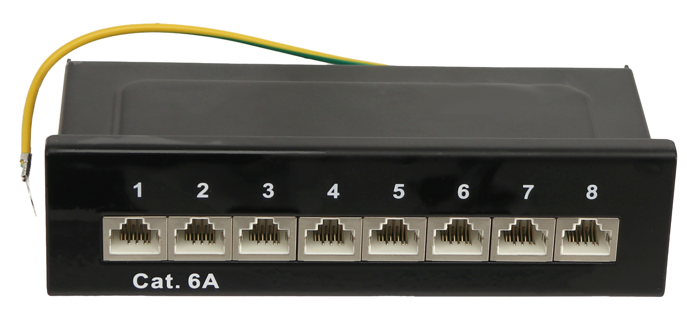 RED4POWER CAT.6a Patchpanel R4-N109S, 8-fach, schwarz RED4POWER CAT.6a Patchpanel R4-N109S, 8-fach, schwarz