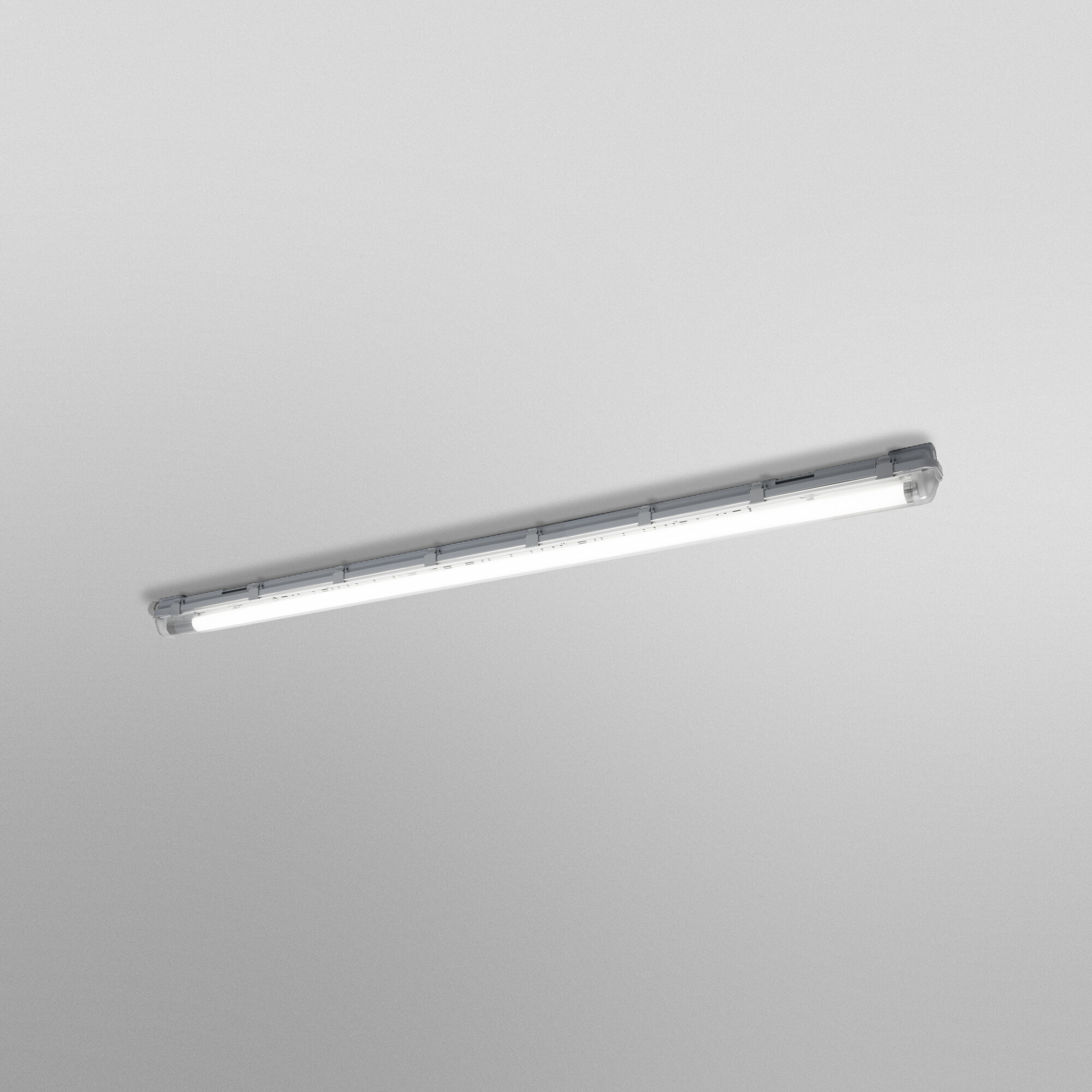 OSRAM LED-Feuchtraumleuchte Submarine Throughwiring, 19 W, 1900 lm, 4000 K, IP65, neutralweiß, 156,1 cm