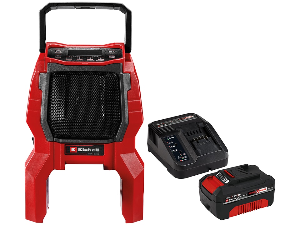 EINHELL Akku-Radio TC-AR 18 Li + Starter-Kit 4,0 Ah EINHELL Akku-Radio TC-AR 18 Li + Starter-Kit 4,0 Ah