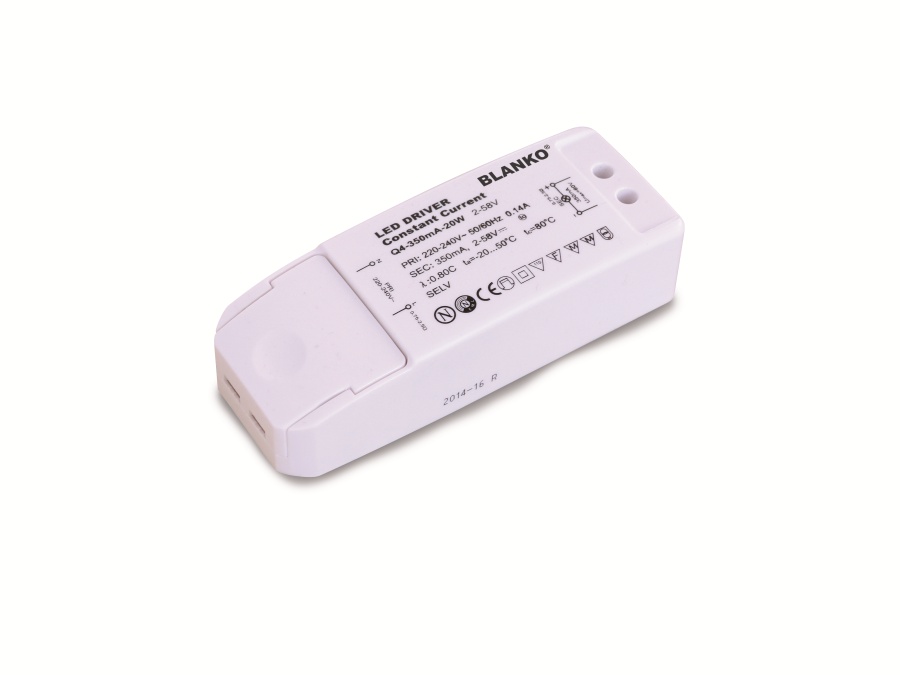 LED-Schaltnetzteil, 350 mA, 2...58 V-, 20 W