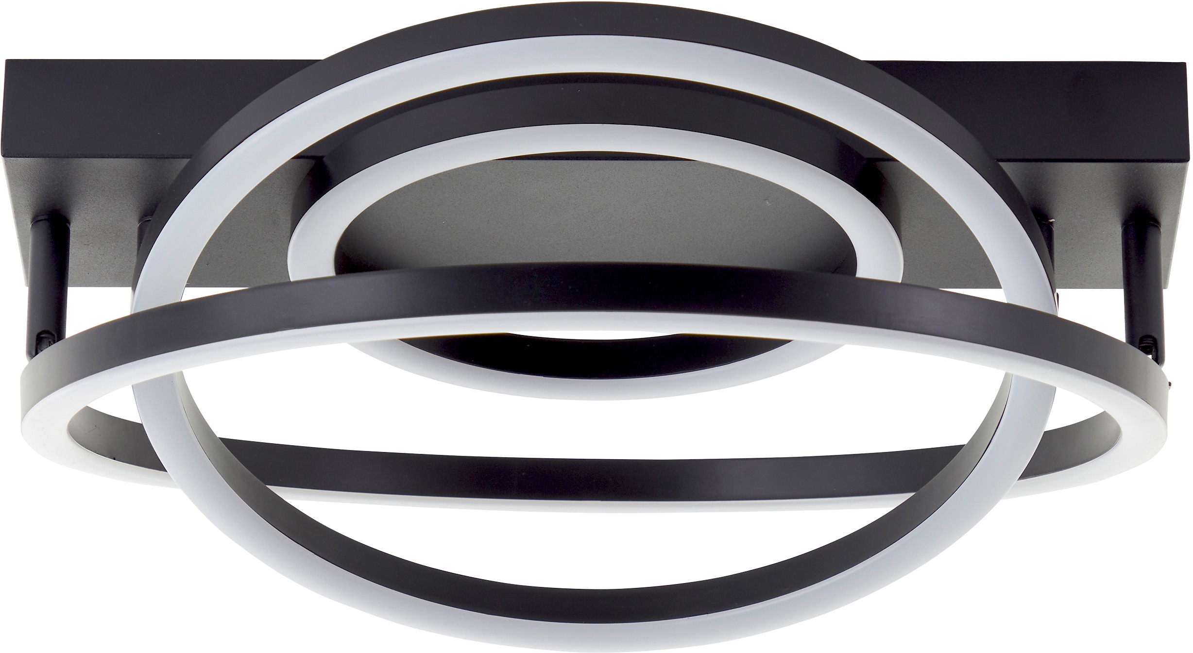 BRILLIANT LED-Deckenleuchte Pedley, 29,8 W, 3000 K, EEK: E, 3800 lm, IP20, schwarz