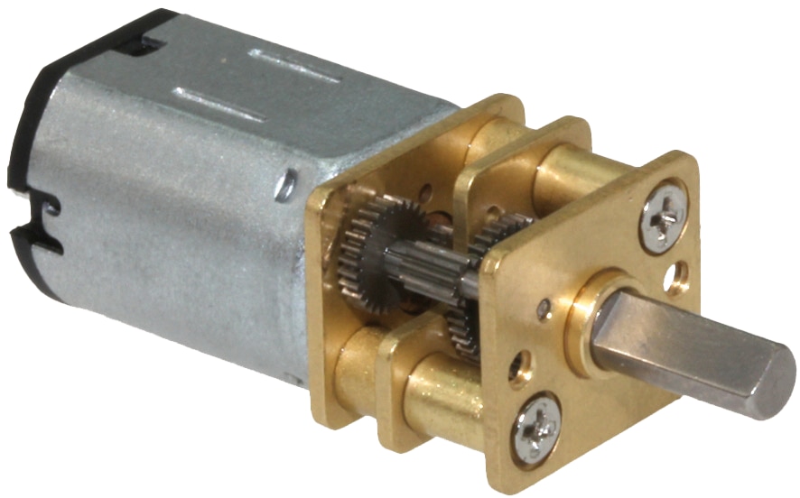 SOL-EXPERT DC-Getriebemotor G298-2, 6V, mit Metallzahnrädern