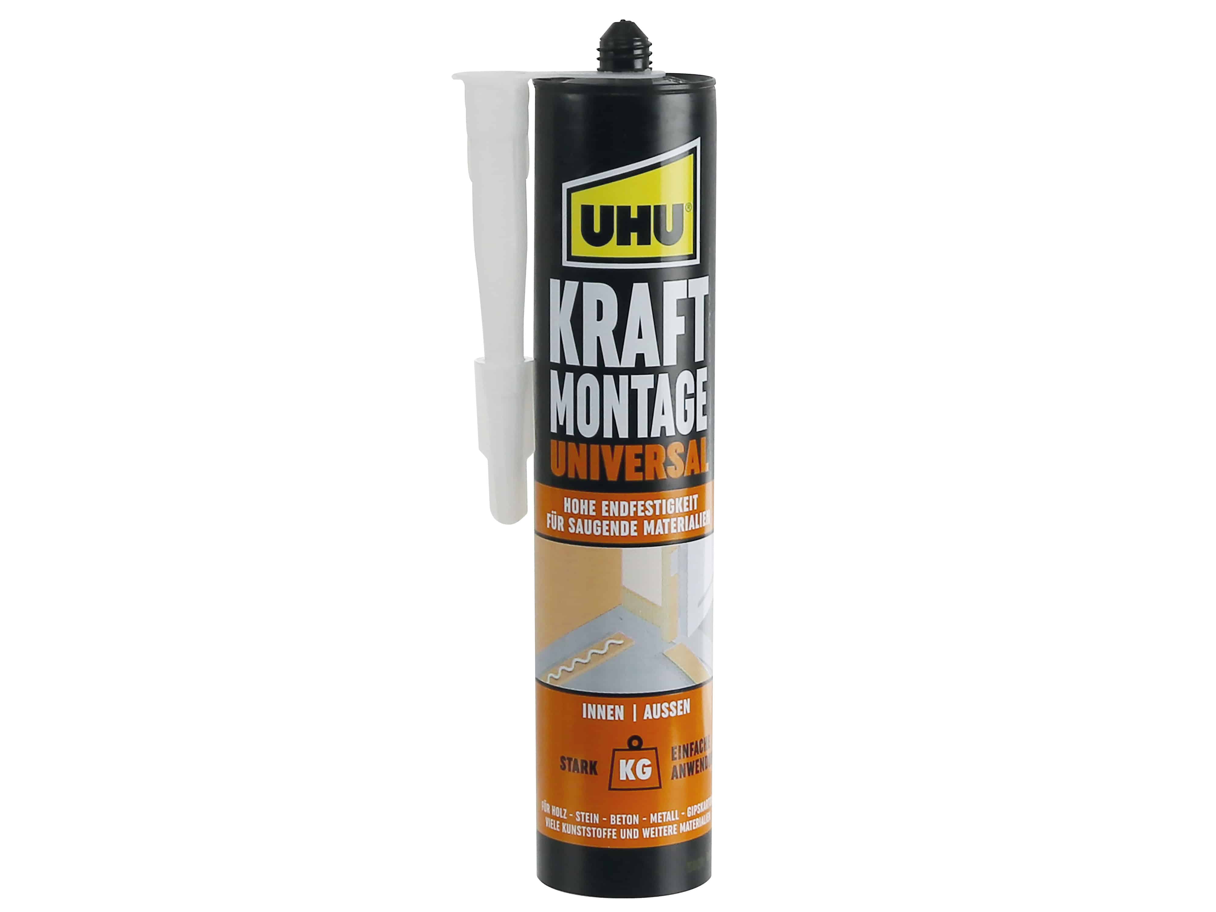 UHU Kraft, Montagekleber, 470g, für innen und aussen