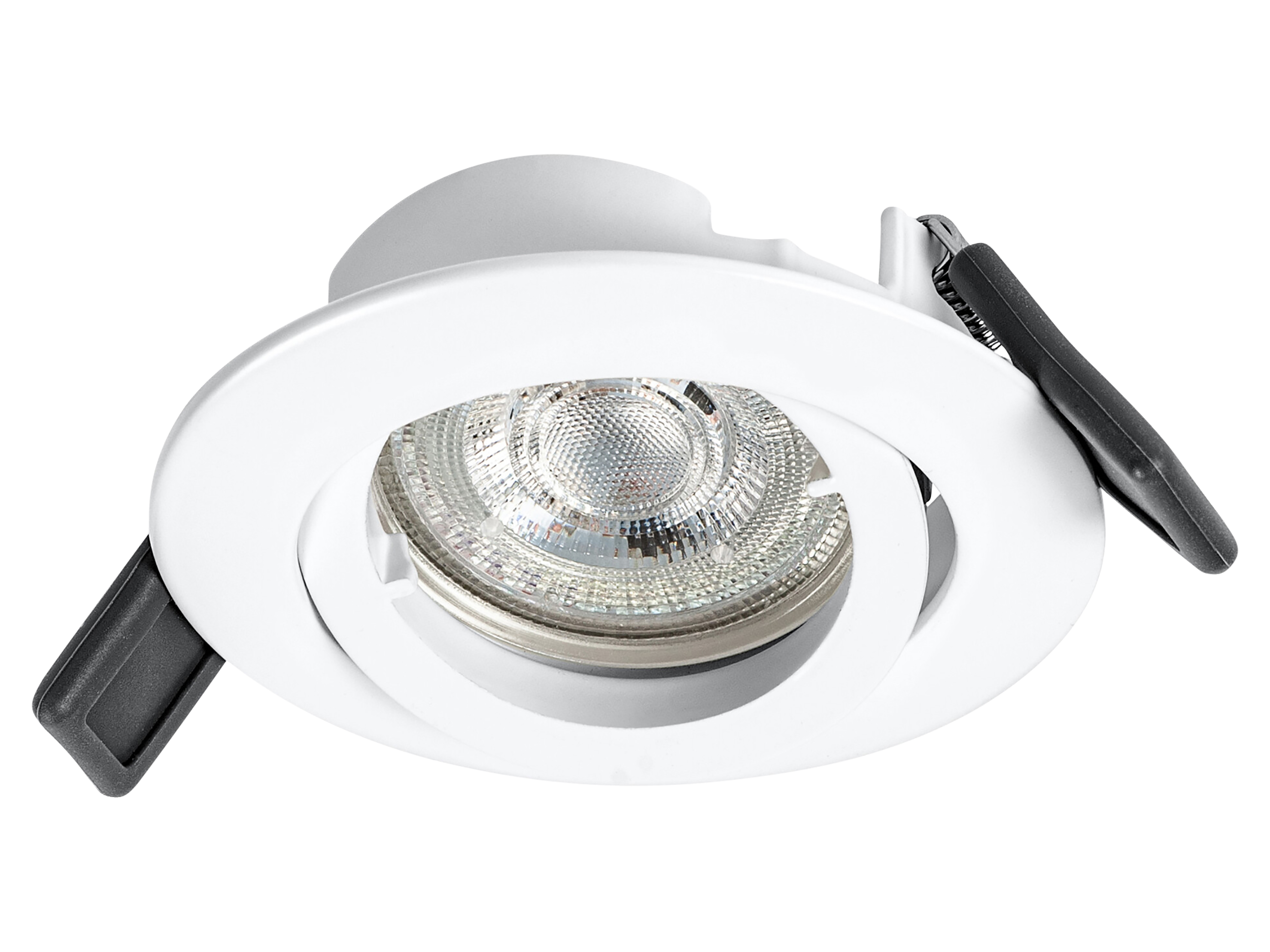 OSRAM Deckeneinbauleuchte, GU10, 4,3 W, 2700 K, IP20, mit Twistlock-System, warmweiß