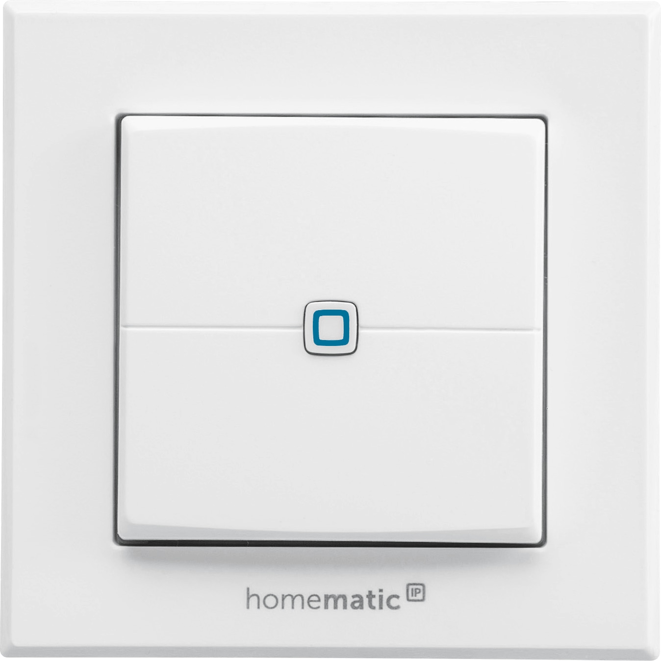 HOMEMATIC IP Smart Home 140665 Wandtaster, 2-fach