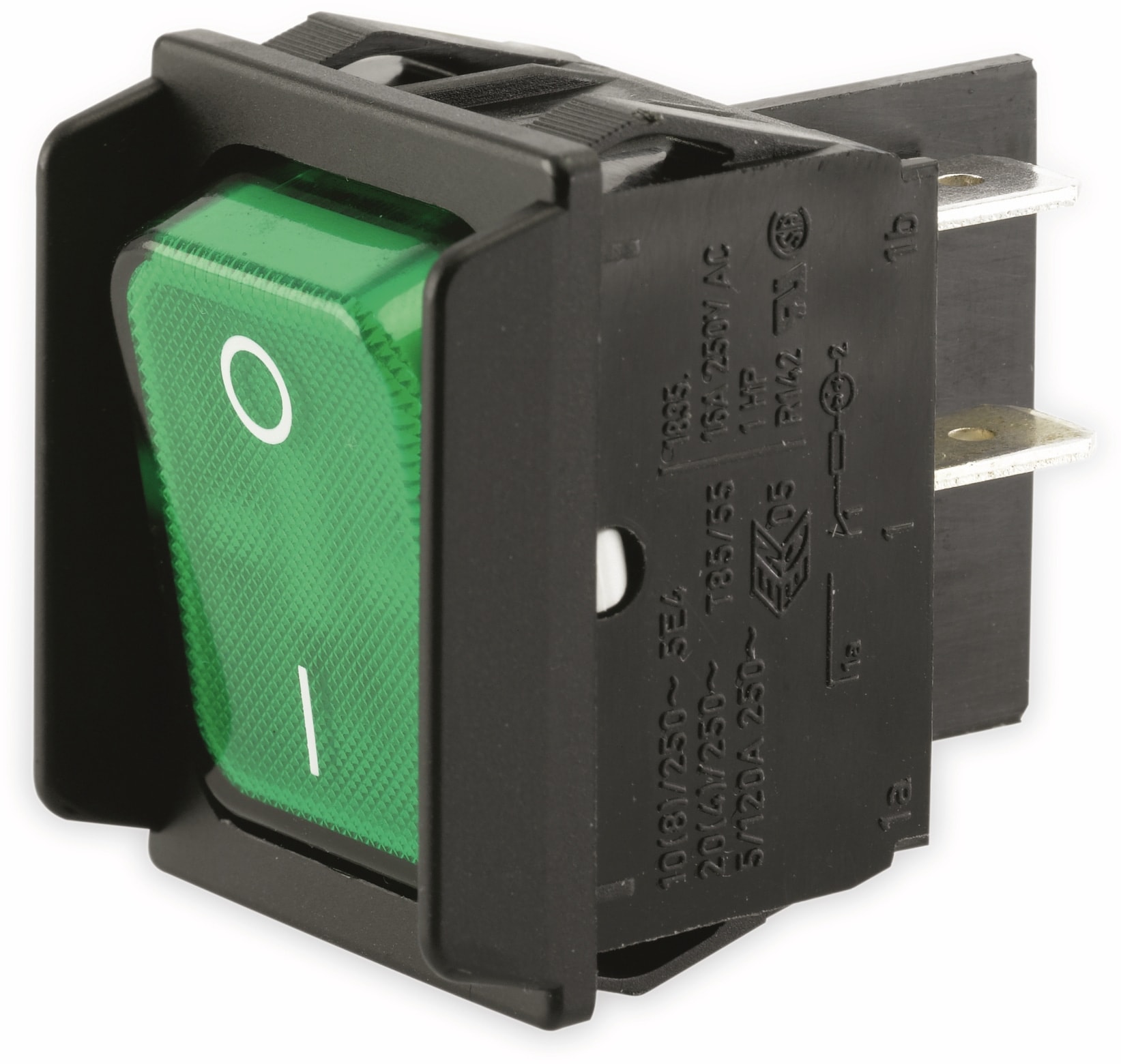 MARQUARDT Wippenschalter, 01835.3608, rastend, 250 V/AC, 16 A, 2 x AUS/EIN MARQUARDT Wippenschalter, 01835.3608, rastend, 250 V/AC, 16 A, 2 x AUS/EIN