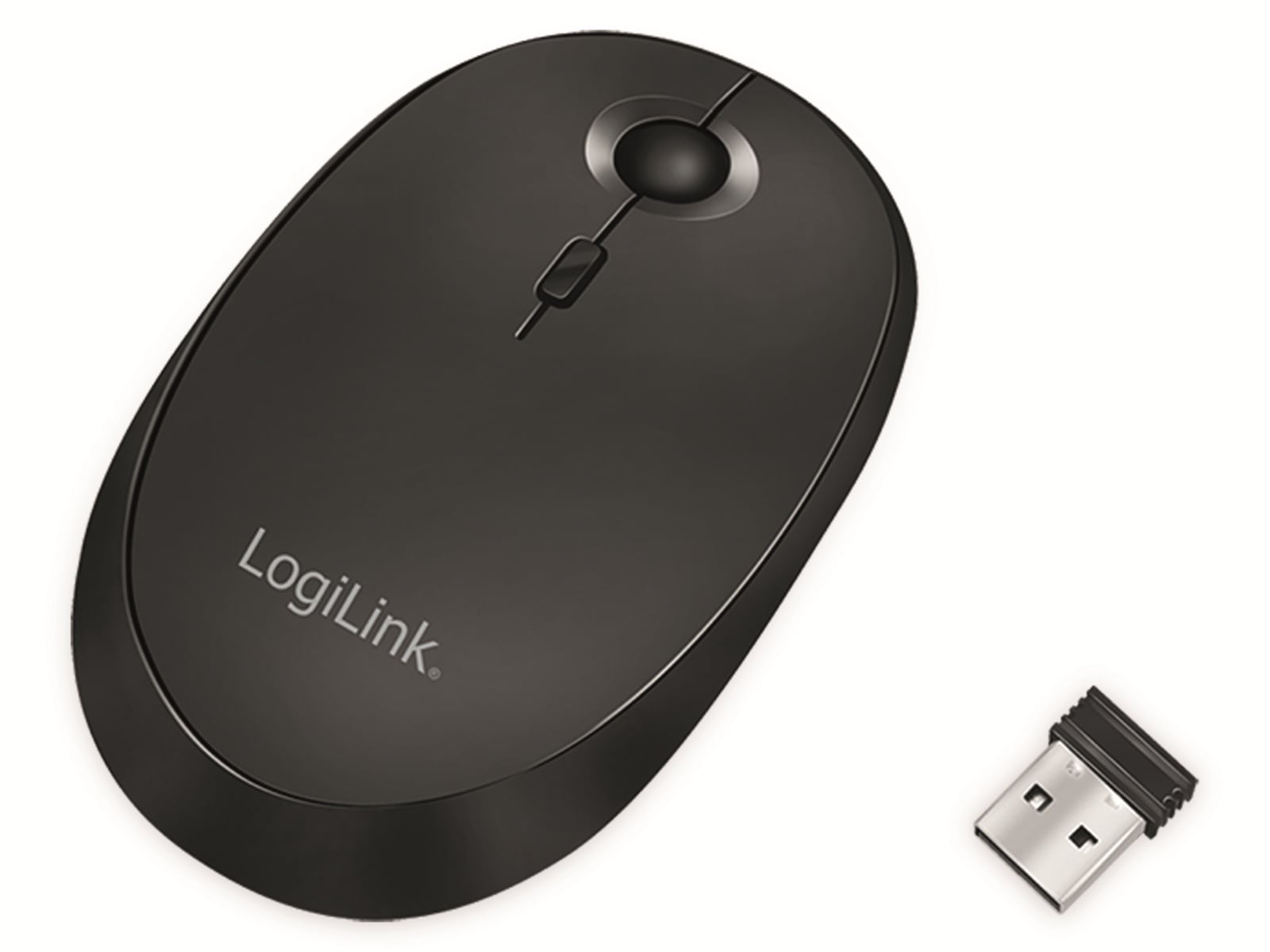 LOGILINK Bluetooth- und Funkmaus ID0204, Dual-Mode, schwarz