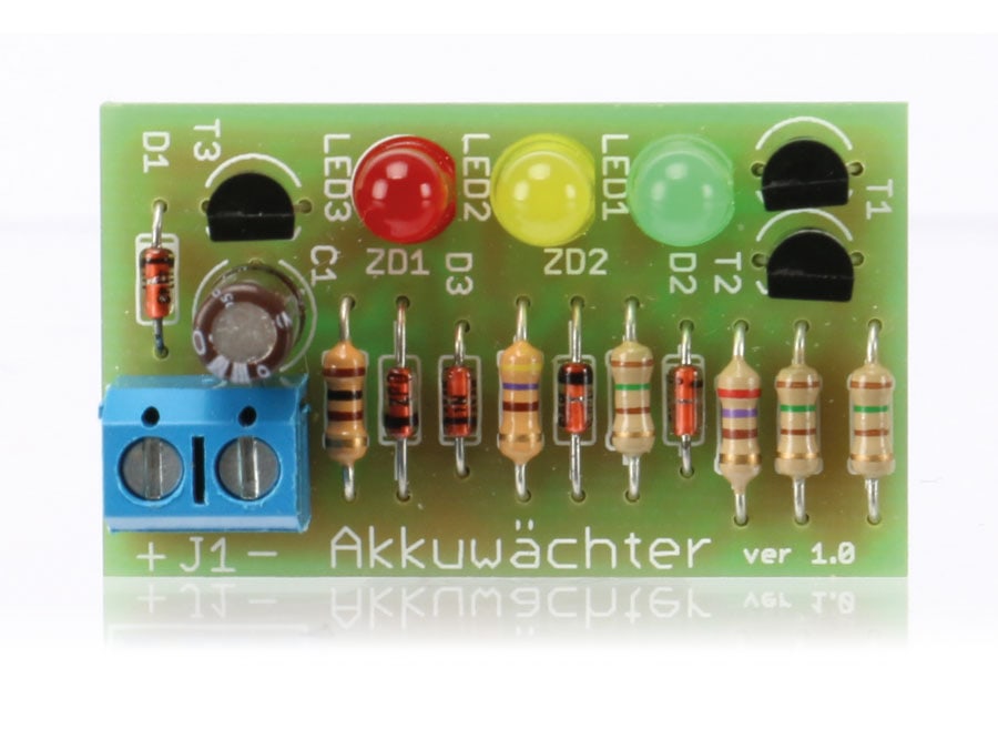 Bausatz 3-Kanal-Akkuwächter 24 V-