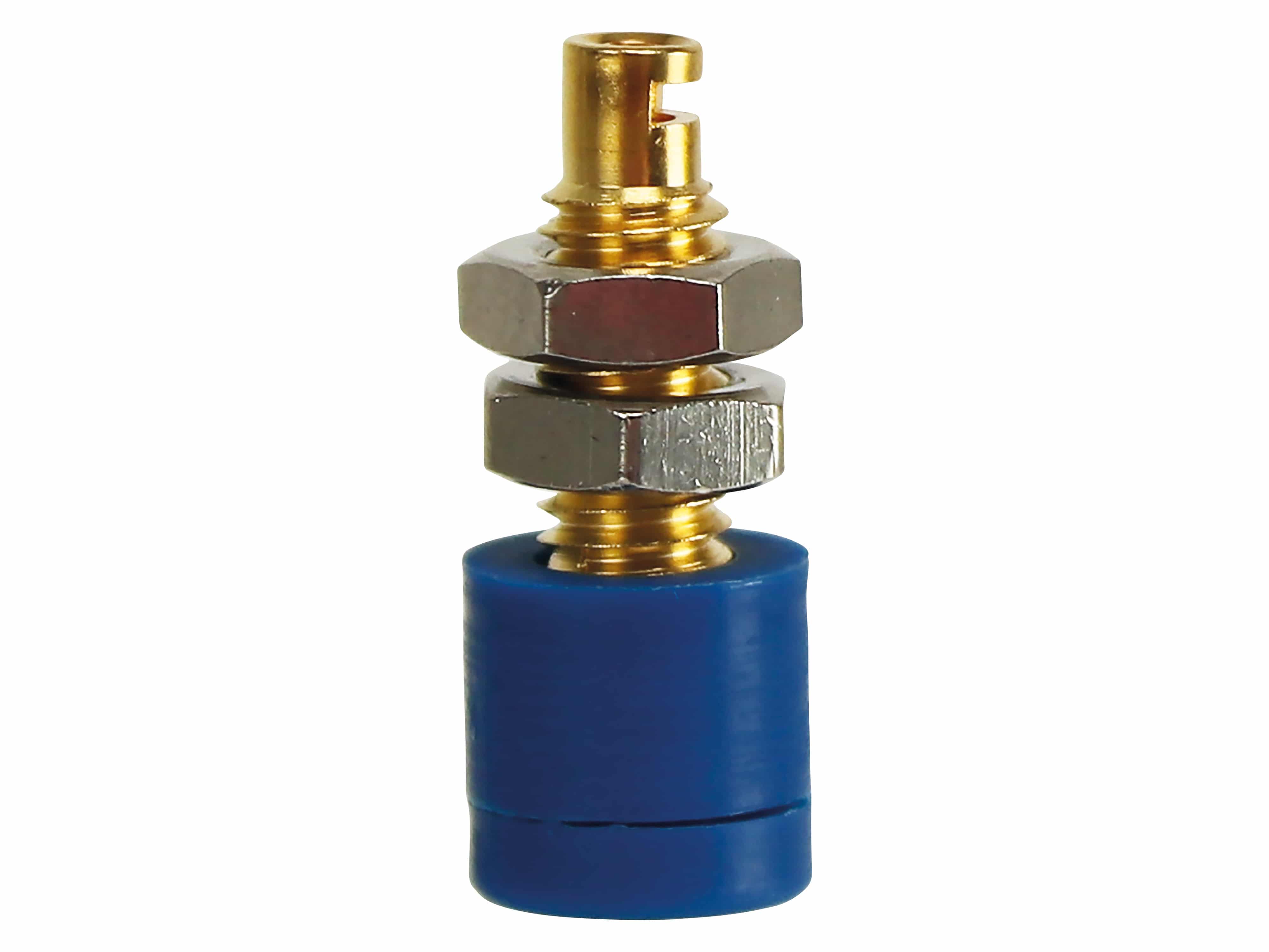 SCHÜTZINGER Einbaubuchse IBU 2011, 2 mm, blau