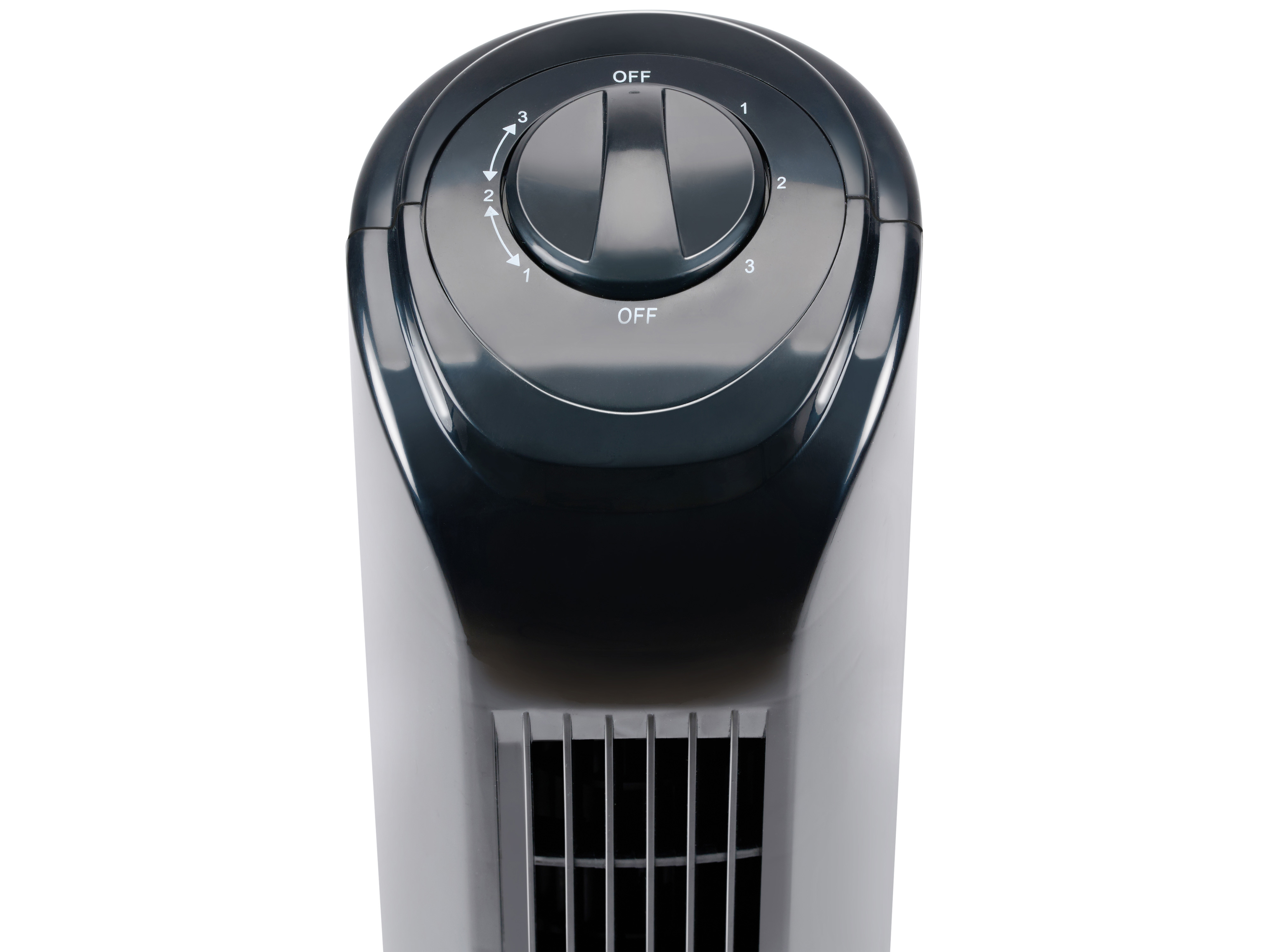 LIFETIME AIR Turmventilator, 81cm, 3 Geschwindigkeiten, 45W, schwarz