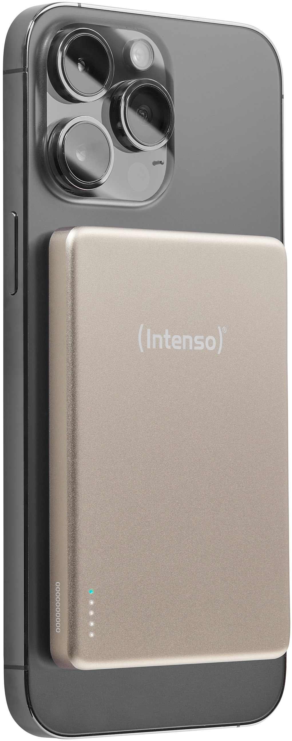 Powerbank INTENSO Magnetic Wireless, MW 5000, 5000 mAh, champange