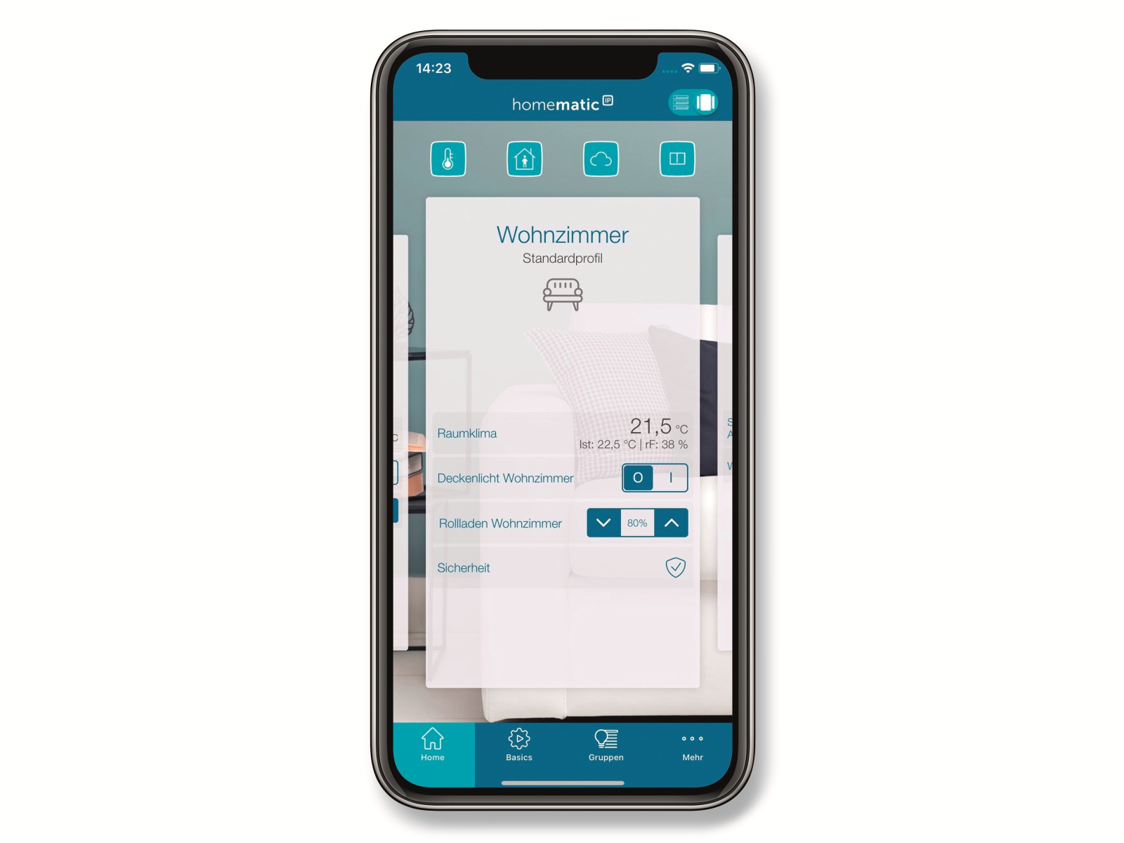 HOMEMATIC IP 156227A0, Bewegungsmelder, außen, anthrazit