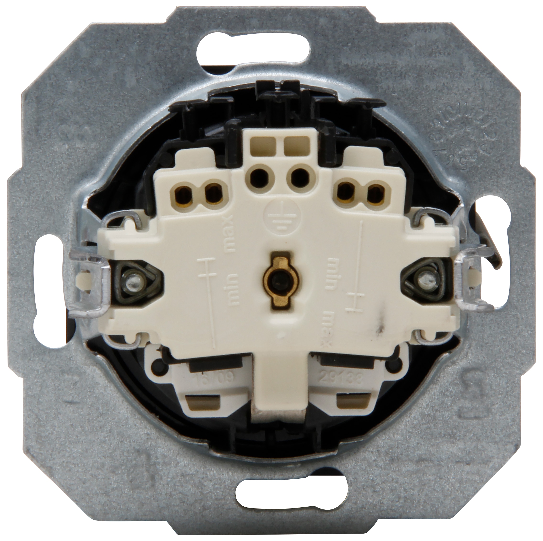 KOPP Schutzkontakt-Steckdose Athenis, anthrazit