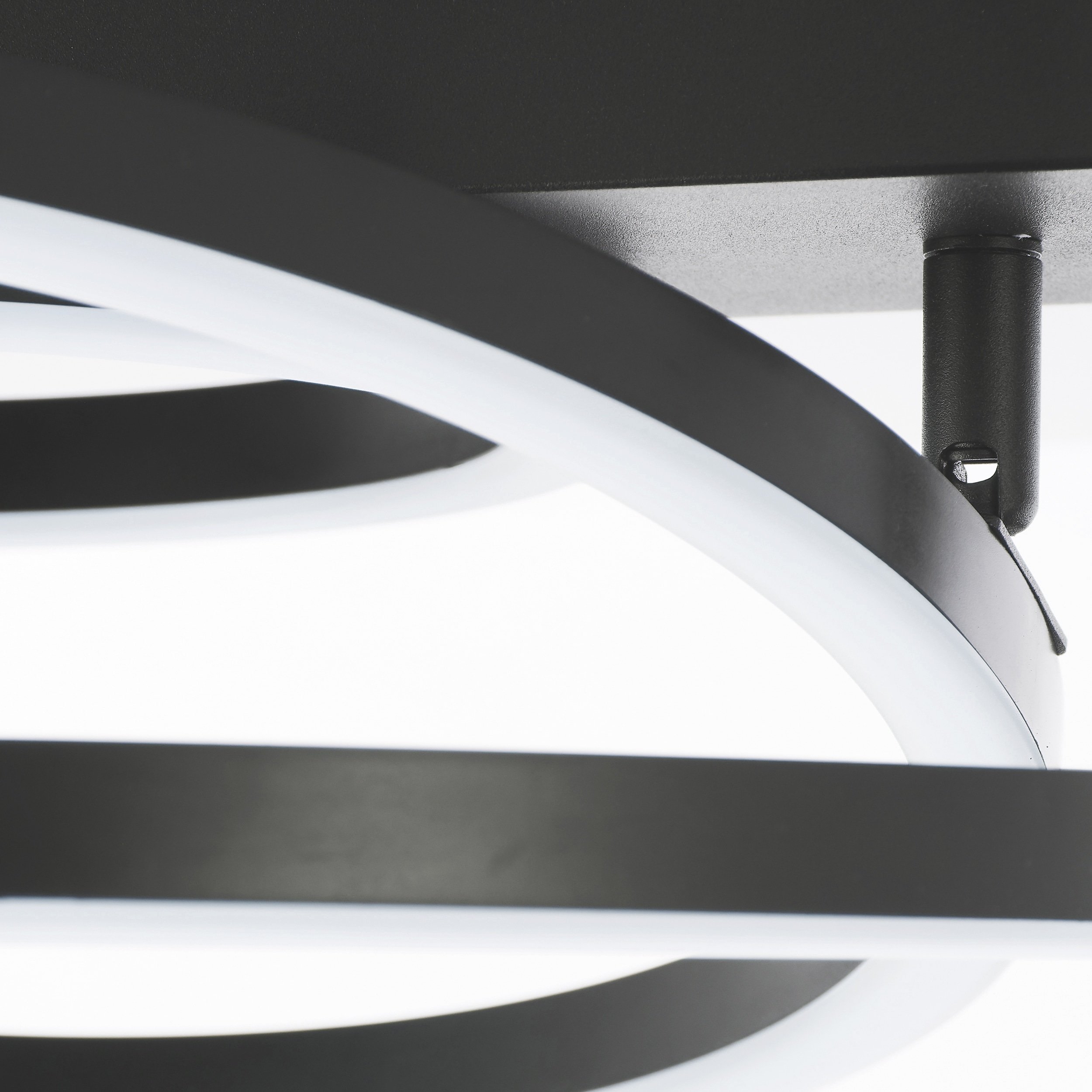 BRILLIANT LED-Deckenleuchte Pedley, 29,8 W, 3000 K, EEK: E, 3800 lm, IP20, schwarz