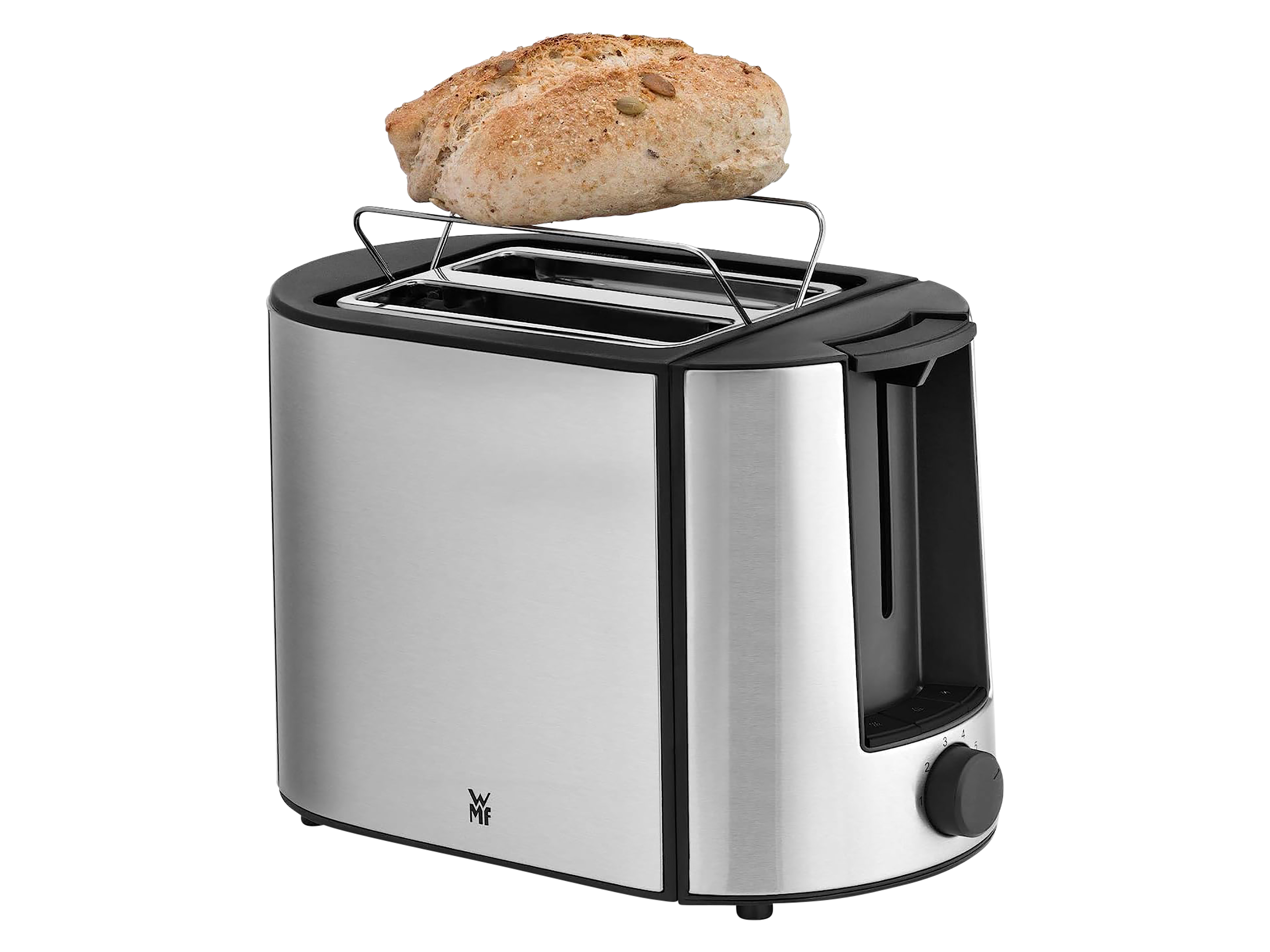 WMF Toaster Bueno Pro, 2 Scheiben, Doppelschlitz, edelstahl, 870 W
