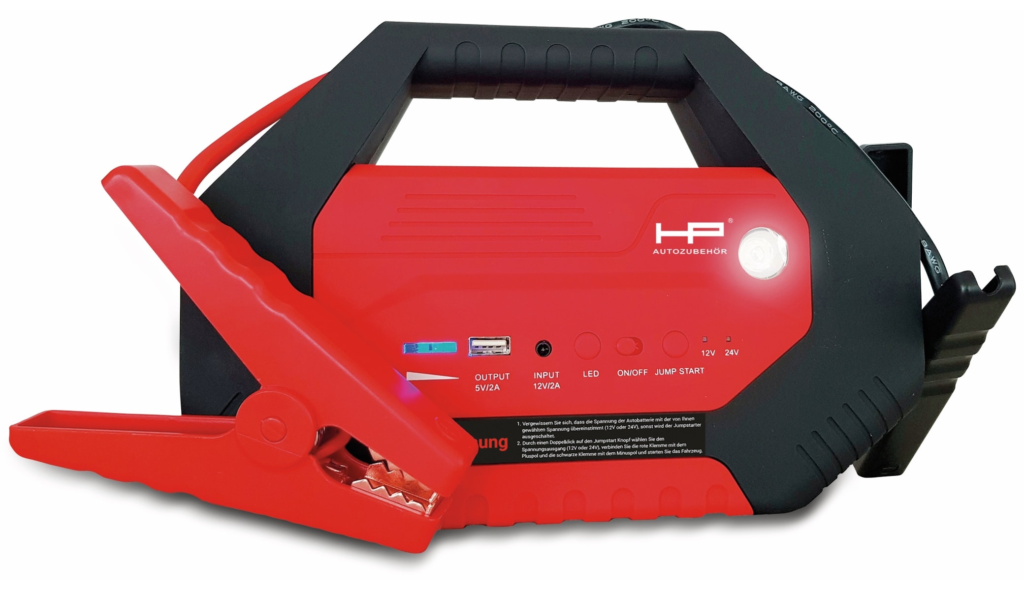 HP AUTOZUBEHÖR Starthilfegerät 20976, 12/24 V-, 1000 A