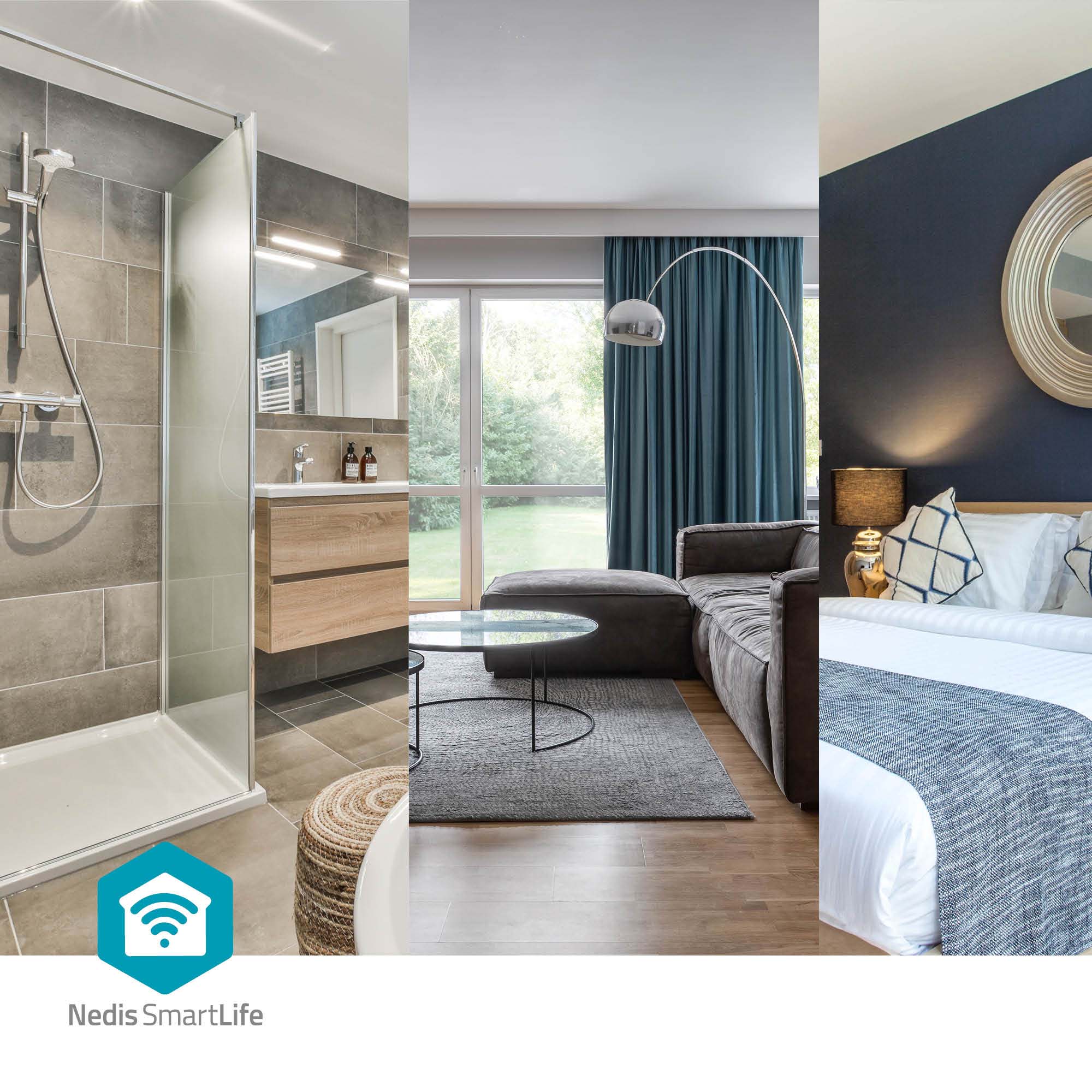 NEDIS Sturzmelder, weiß