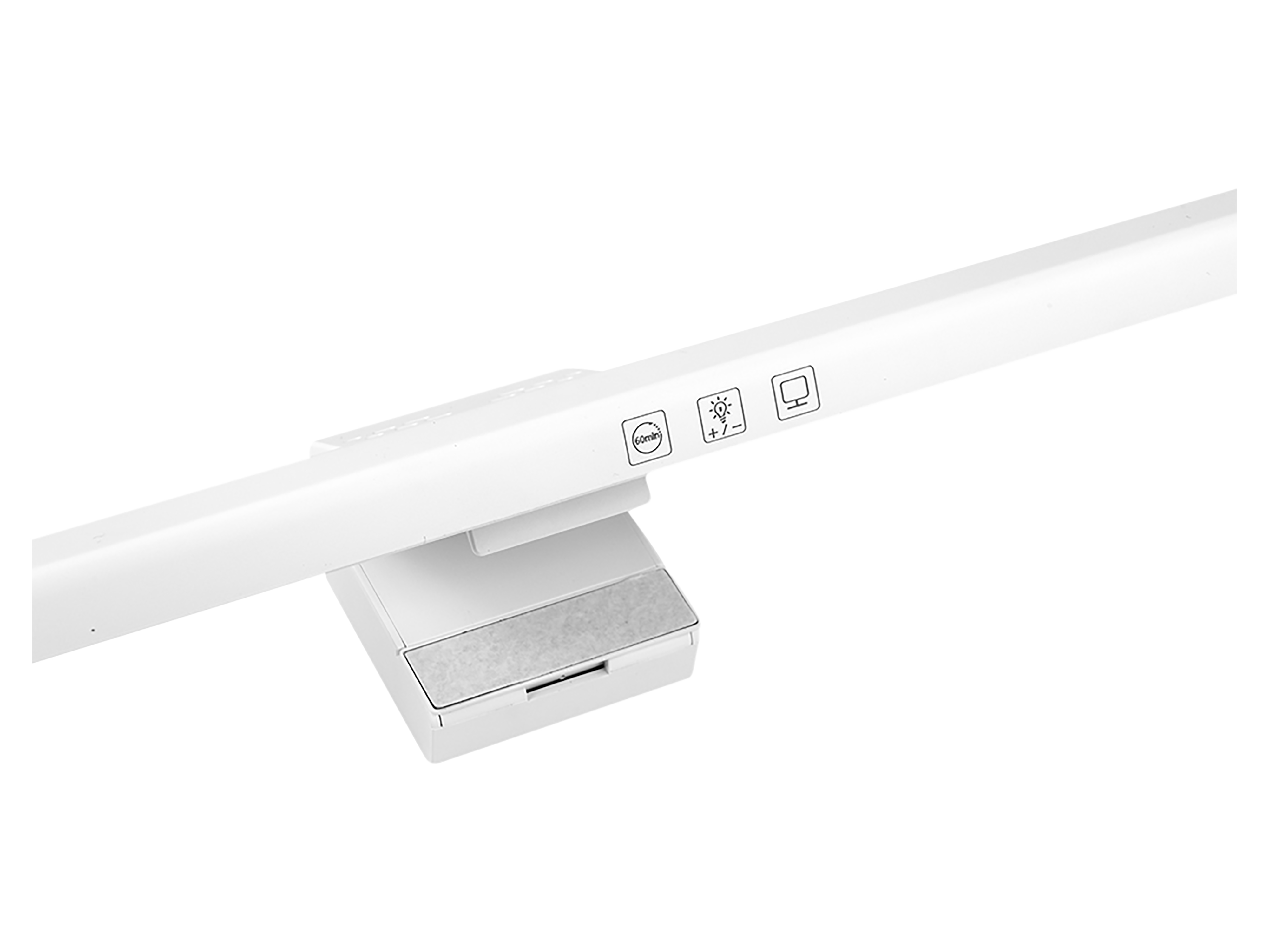 LUXULA LED-Monitorleuchte, 5W, EEK: G, 250lm, CCT, IP20, Touch Control, weiß, 50 cm LUXULA LED-Monitorleuchte, 5W, EEK: G, 250lm, CCT, IP20, Touch Control, weiß, 50 cm