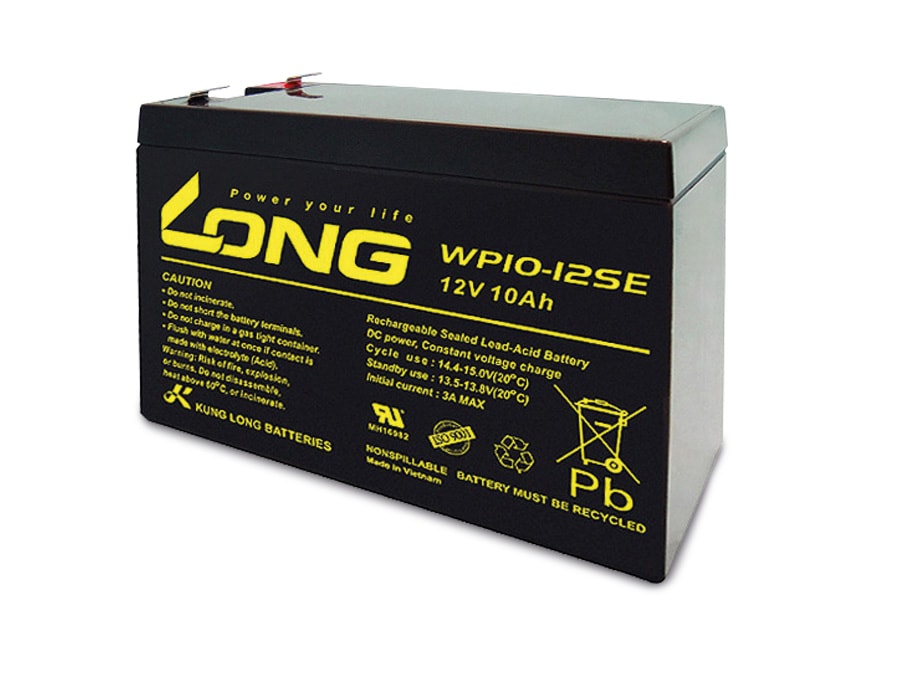 KUNG LONG Blei-Akkumulator WP10-12SE, 12 V-/10 Ah, zyklisch KUNG LONG Blei-Akkumulator WP10-12SE, 12 V-/10 Ah, zyklisch