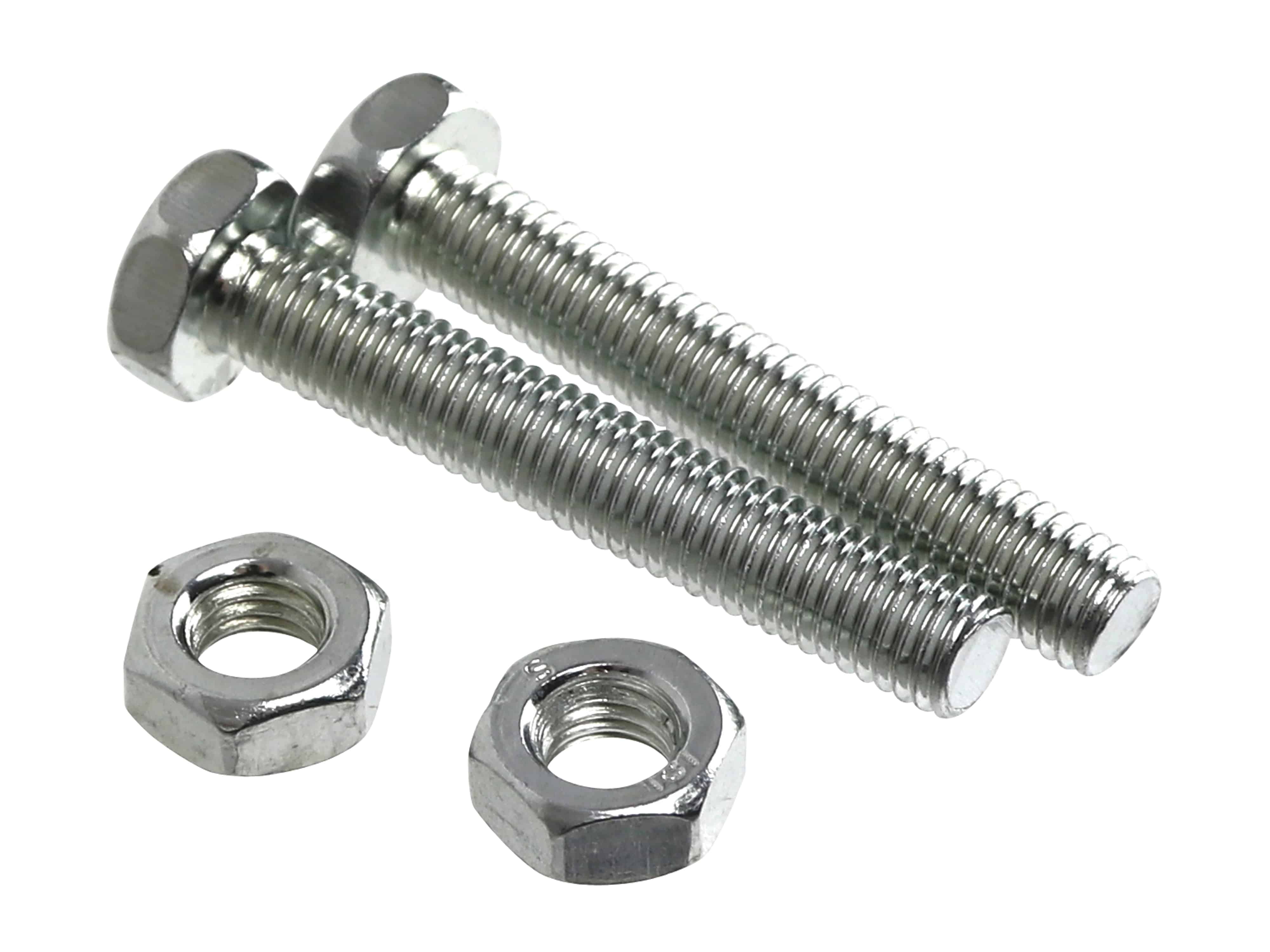 MASTERPROOF, Gewindeschrauben Set, M8x50, DIN 933, SW13, 2 St
