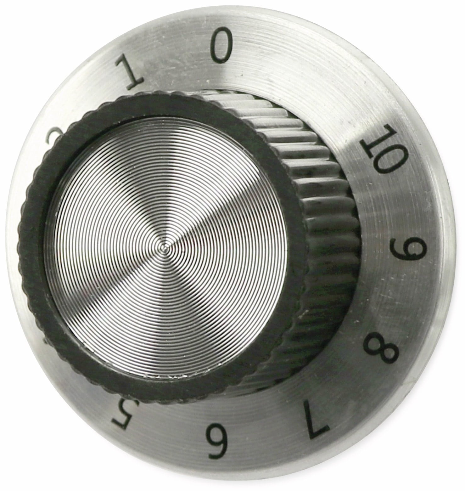 Drehknopf, 38x19mm, 0...10 Skala