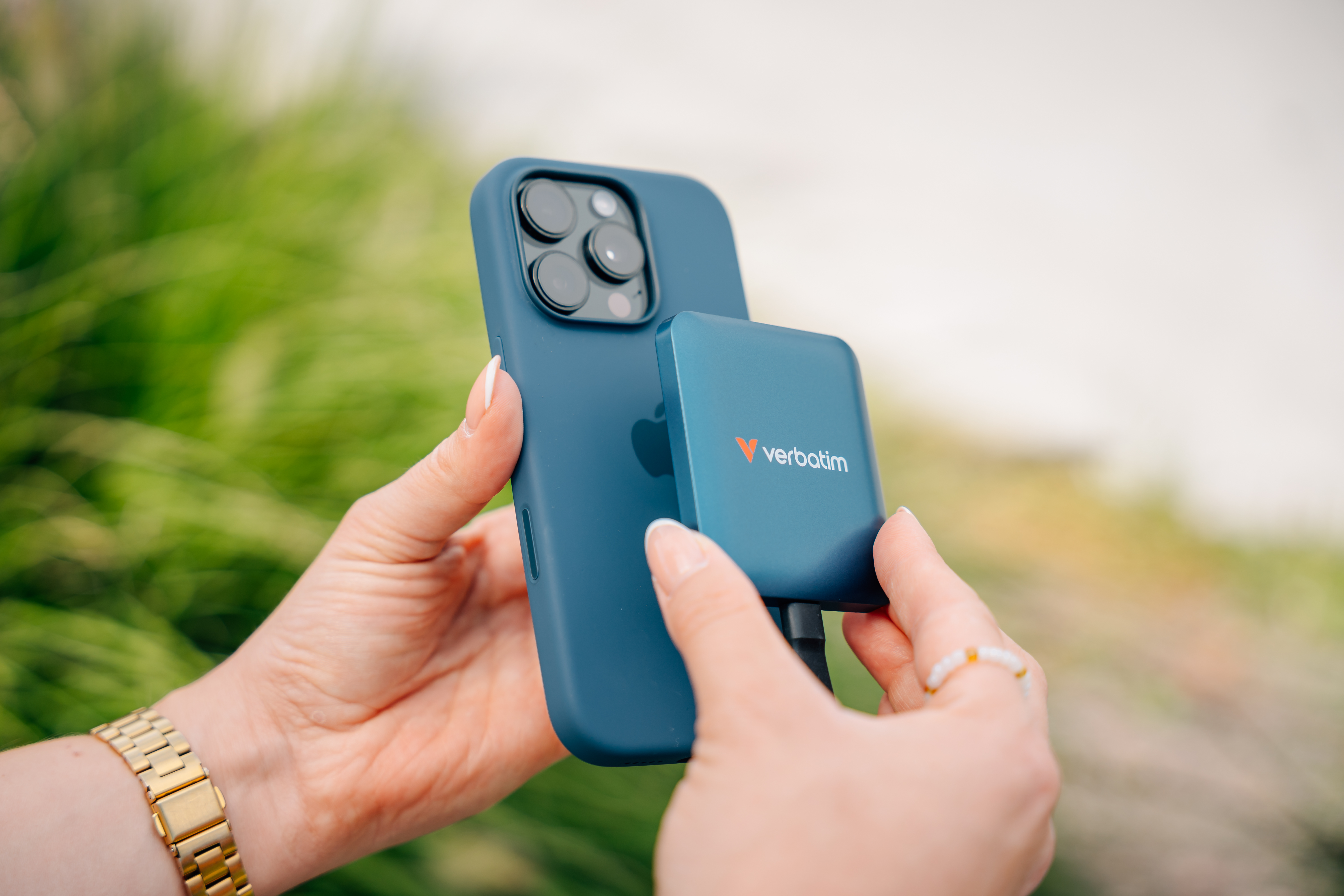 VERBATIM Externe SSD SnapBack 2TB Blue Metallic