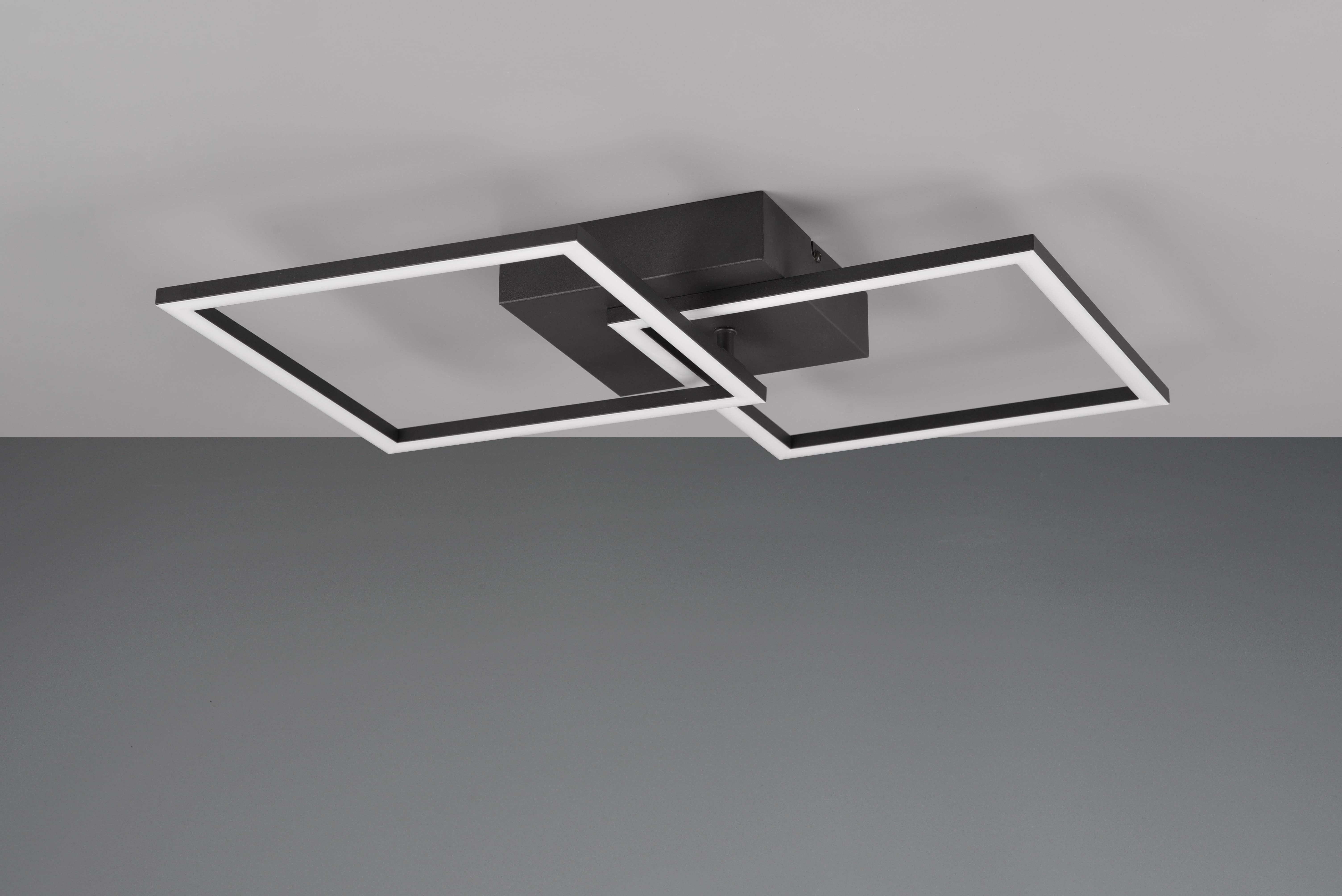 REALITY LED-Deckenleuchte Trail R64492132 schwarz, 20 W, 2250 lm, 3000 K REALITY LED-Deckenleuchte Trail R64492132 schwarz, 20 W, 2250 lm, 3000 K
