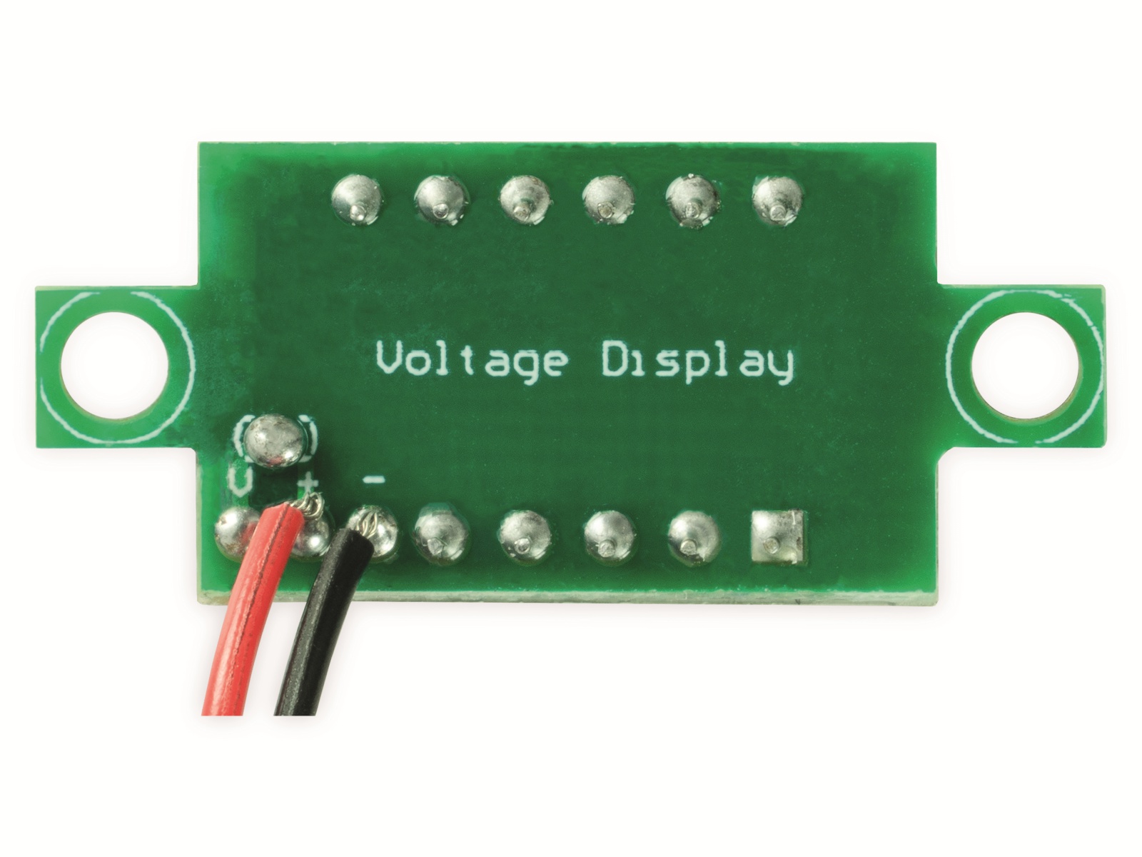 JOY-IT Voltmeter, COM-VM330, 3-ZIFFER-LED, 3-30 V DC, 0,1 % JOY-IT Voltmeter, COM-VM330, 3-ZIFFER-LED, 3-30 V DC, 0,1 %