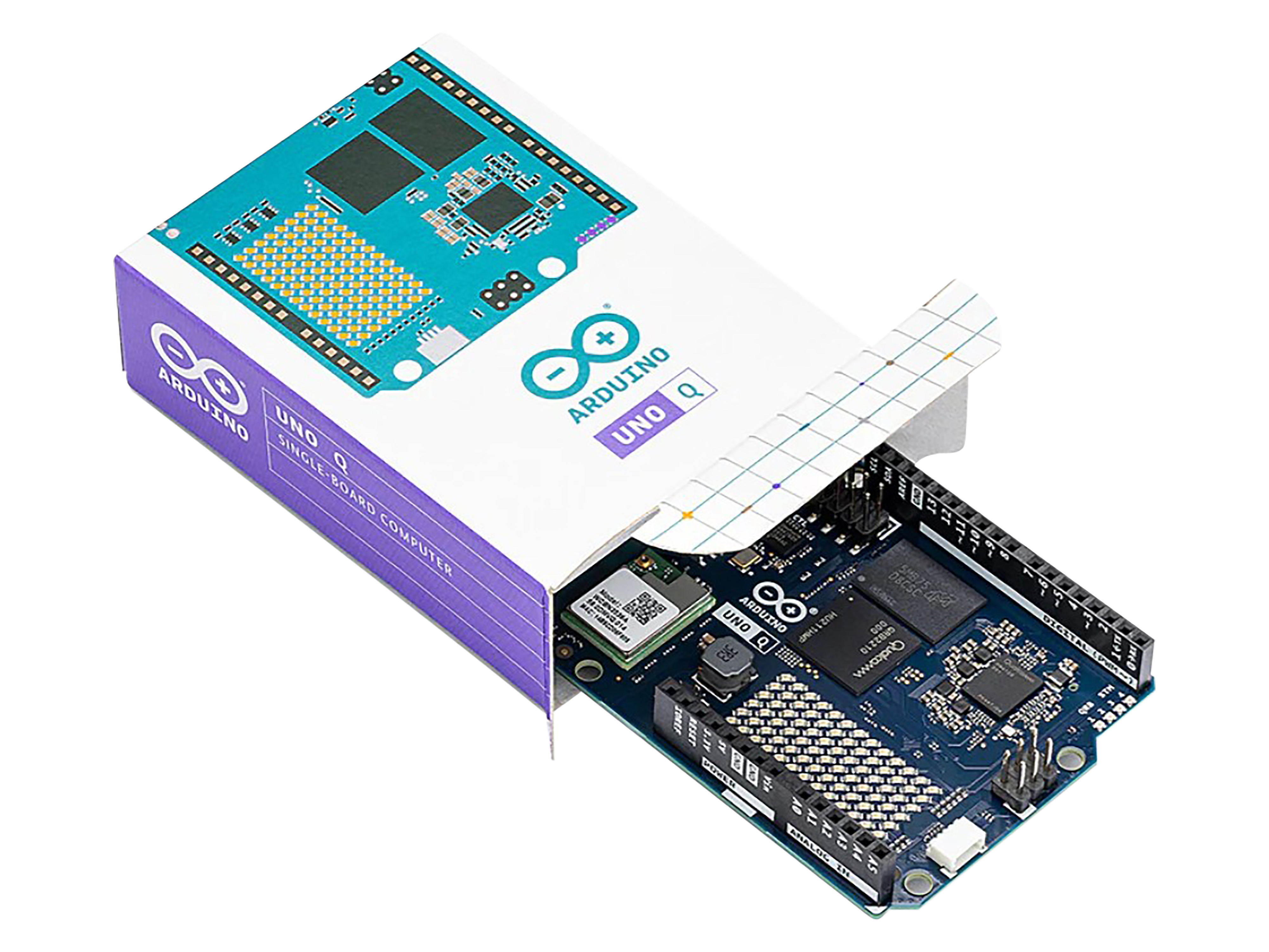 ARDUINO UNO Q2, 4x 2 GHz, 2 GB, 16 GB eMMC