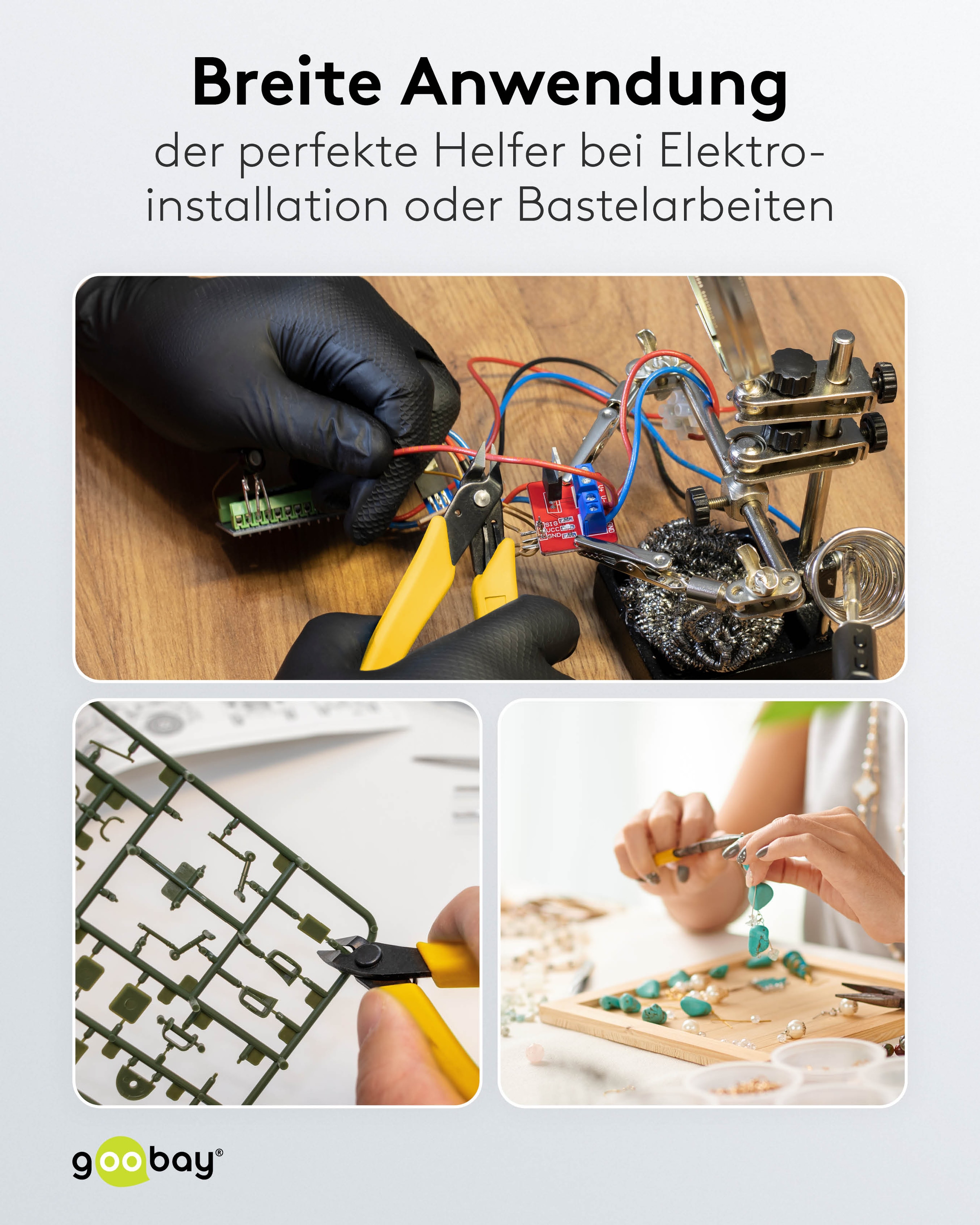 GOOBAY Präzisions-Seitenschneider, 77005, 125 mm