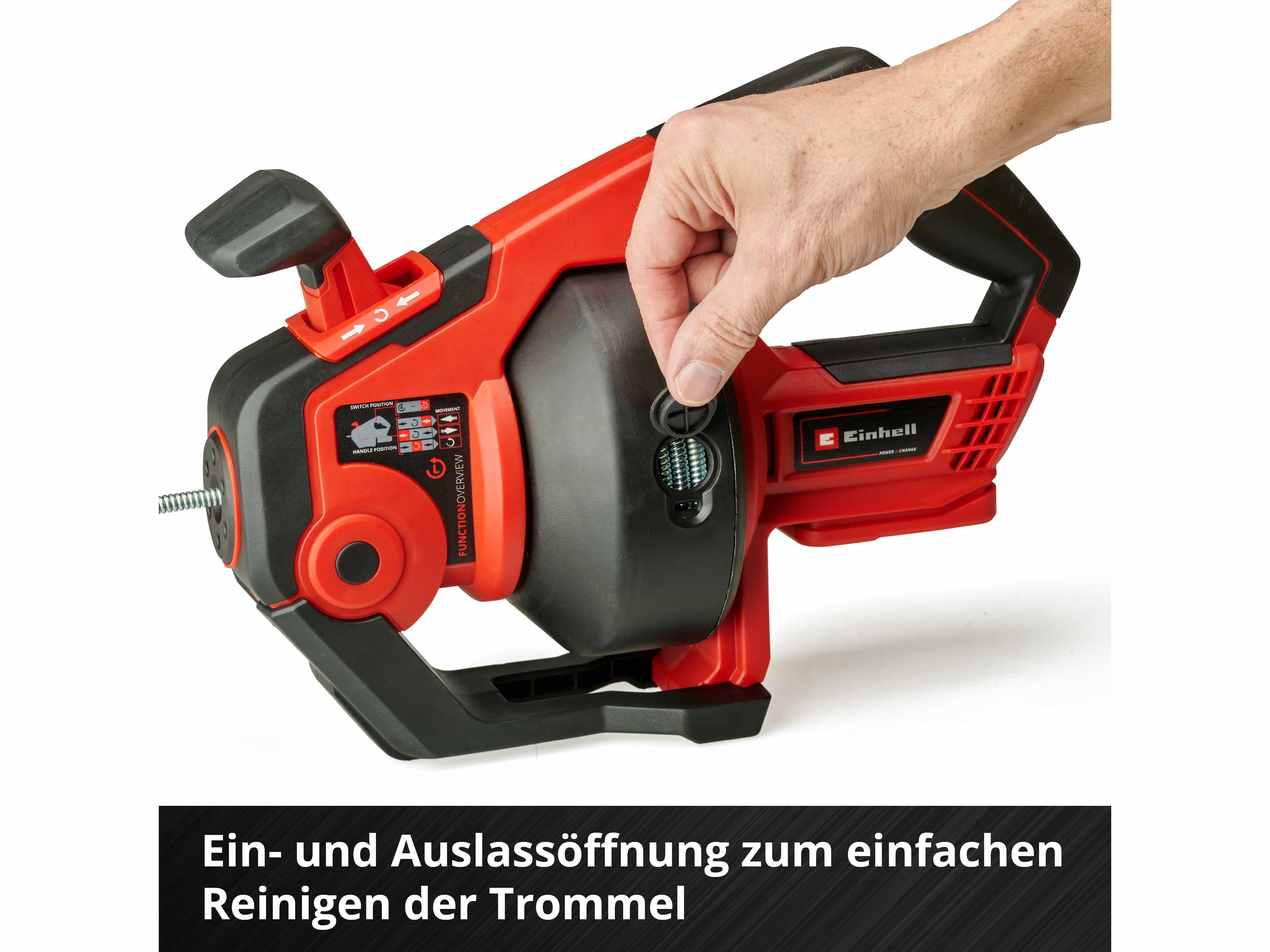 EINHELL Akku-Rohrreiniger TE-DA 18/760 Li Solo EINHELL Akku-Rohrreiniger TE-DA 18/760 Li Solo