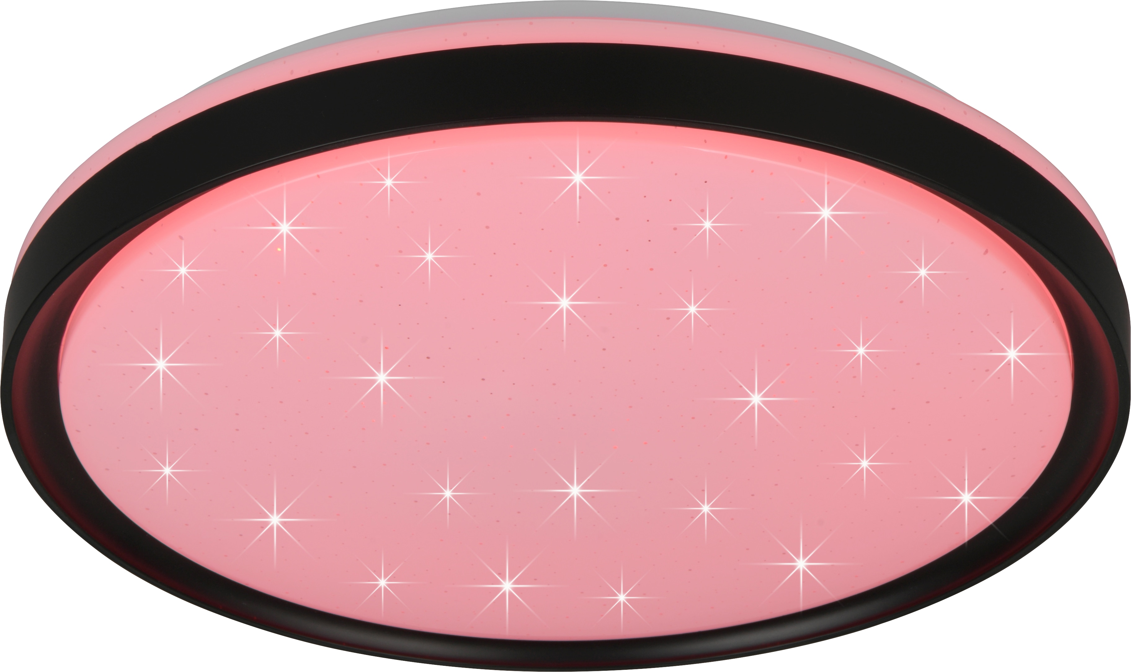 REALITY LED-Deckenleuchte SOLIT, R63581132, 14W, 1800lm, schwarz