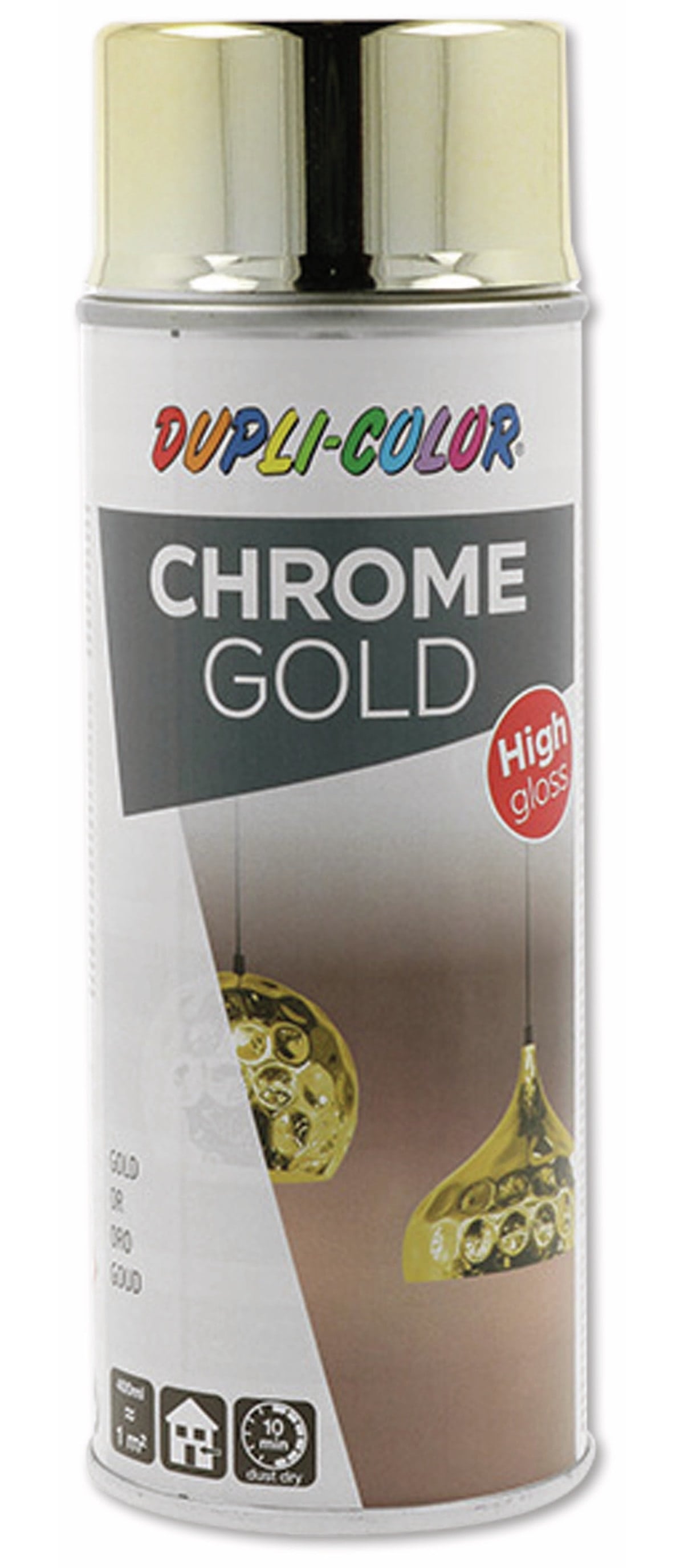 DUPLI-COLOR Effektspray, chrome gold, 400 ml