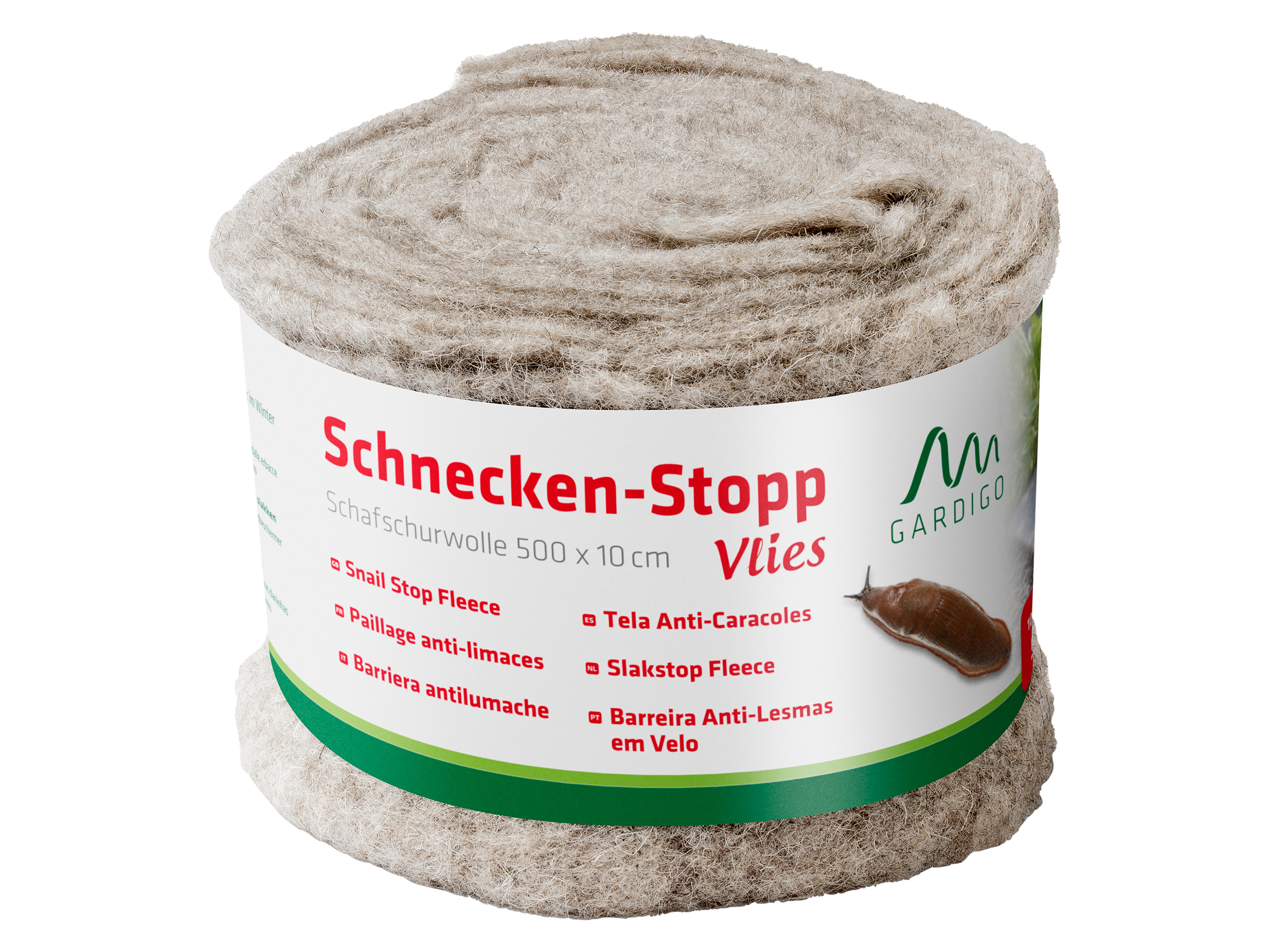 GARDIGO Schnecken-Stopp Vlies, 500x10 cm GARDIGO Schnecken-Stopp Vlies, 500x10 cm