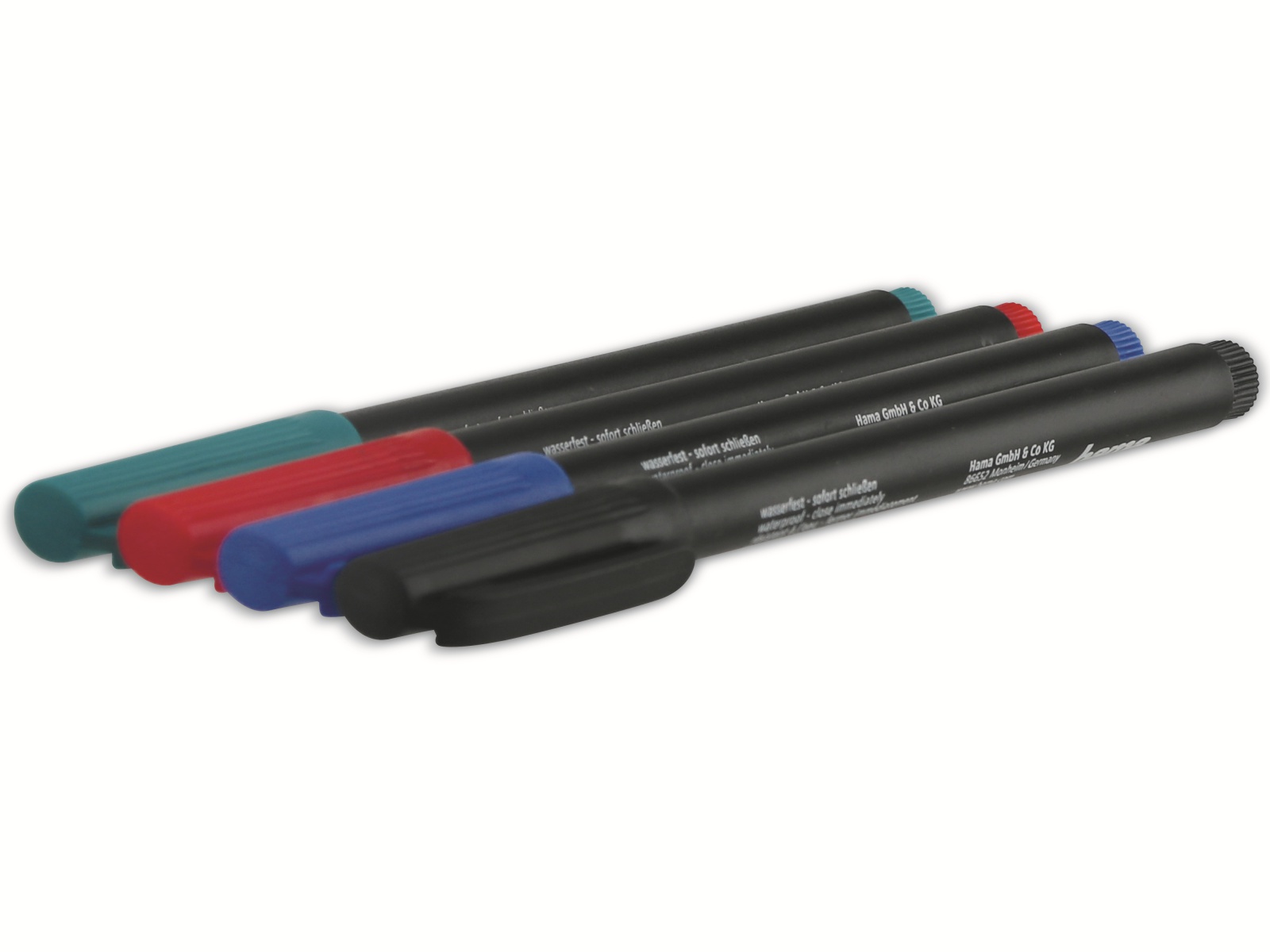 Hama CD/DVD-Marker, 4er Set