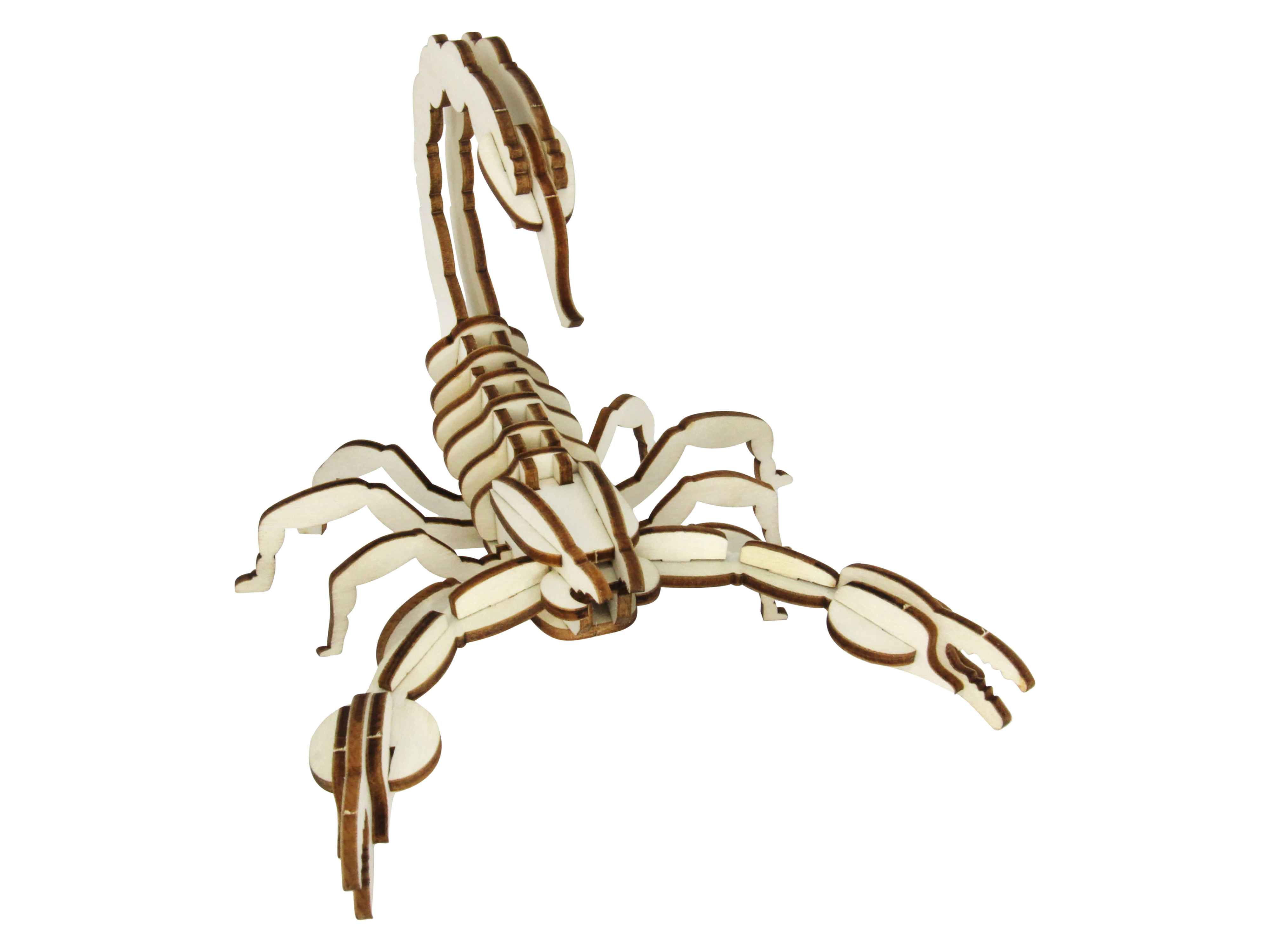 SOL-EXPERT 3D Holz Puzzle Skorpion